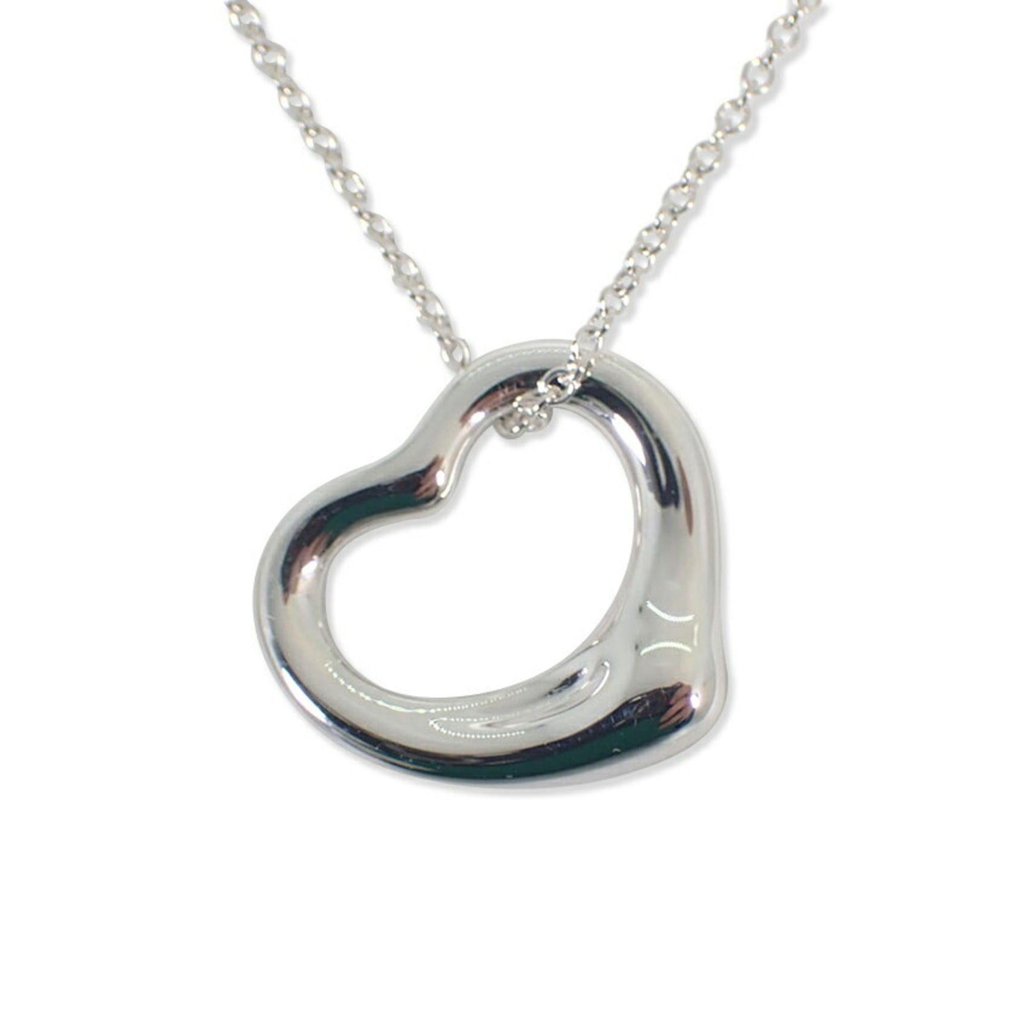 TIFFANY 925 heart pendant necklace