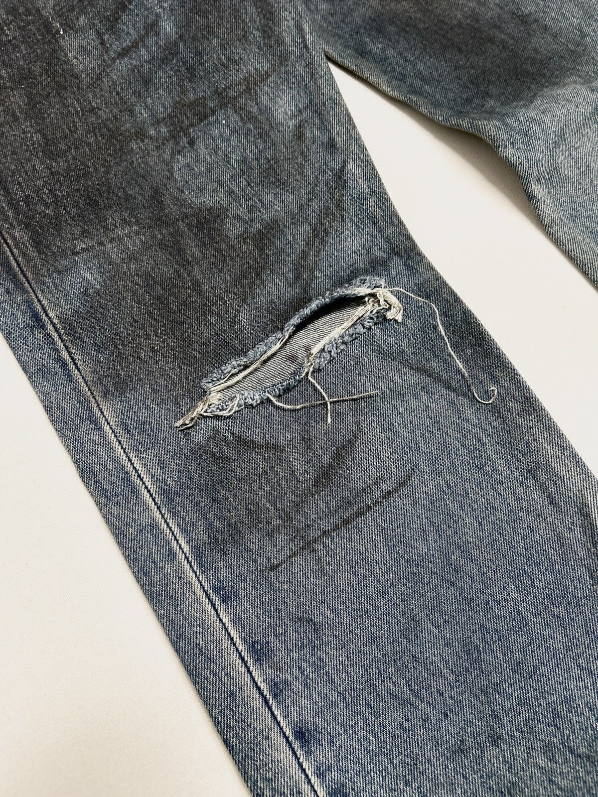 Balenciaga SS2018 Archetype Distressed Denim Size US 31 - 5 Thumbnail