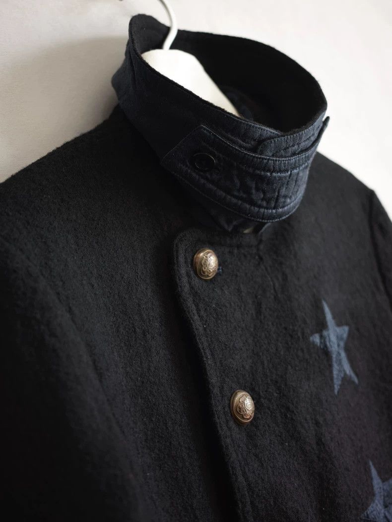 Yohji Yamamoto Yohji Yamamoto 06AW Brass Star Embroidered Felted Jacket 25 Size US M / EU 48-50 / 2 - 4 Thumbnail