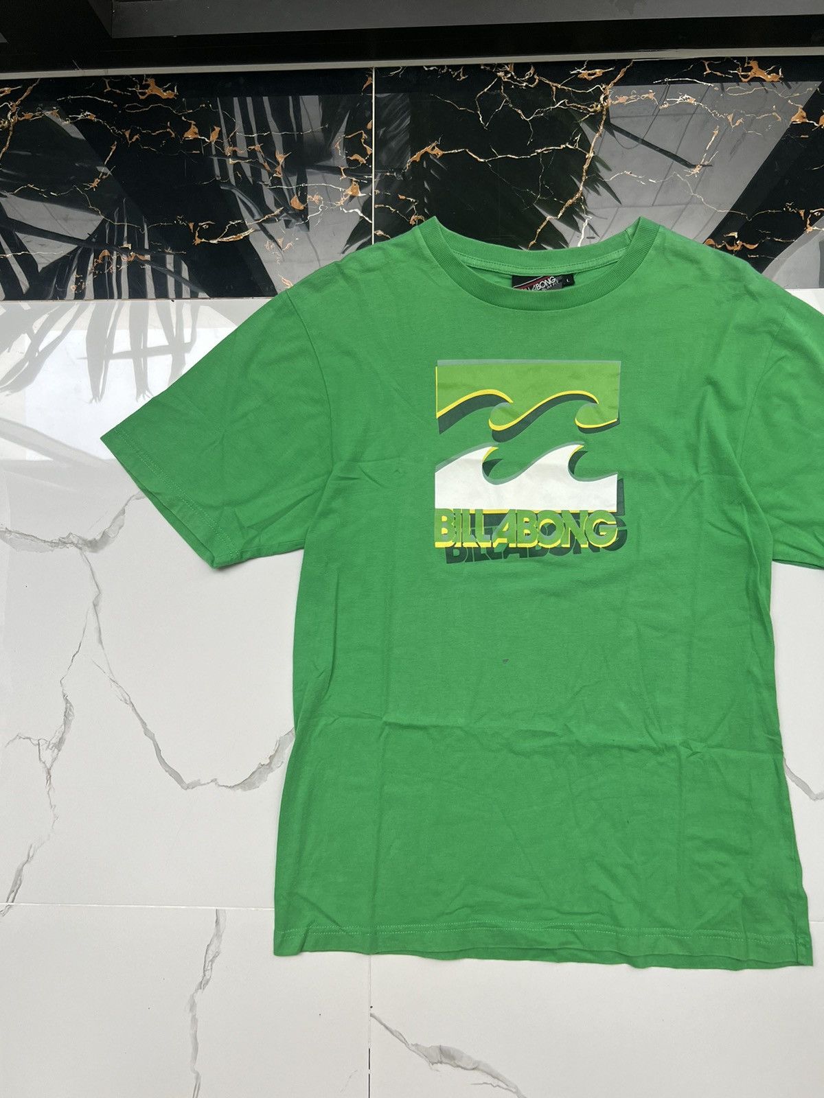 Billabong × Vintage 90’s BILLABONG RARE BIG LOGO Y2K TEE SURF Size US L / EU 52-54 / 3 - 2 Thumbnail