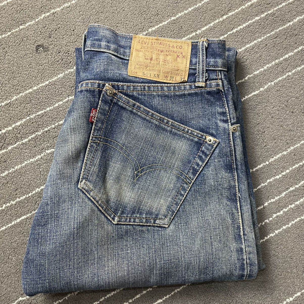 Levi's Levi’s 501 Big E Selvedge Denim Jeans Size US 31 - 1 Thumbnail