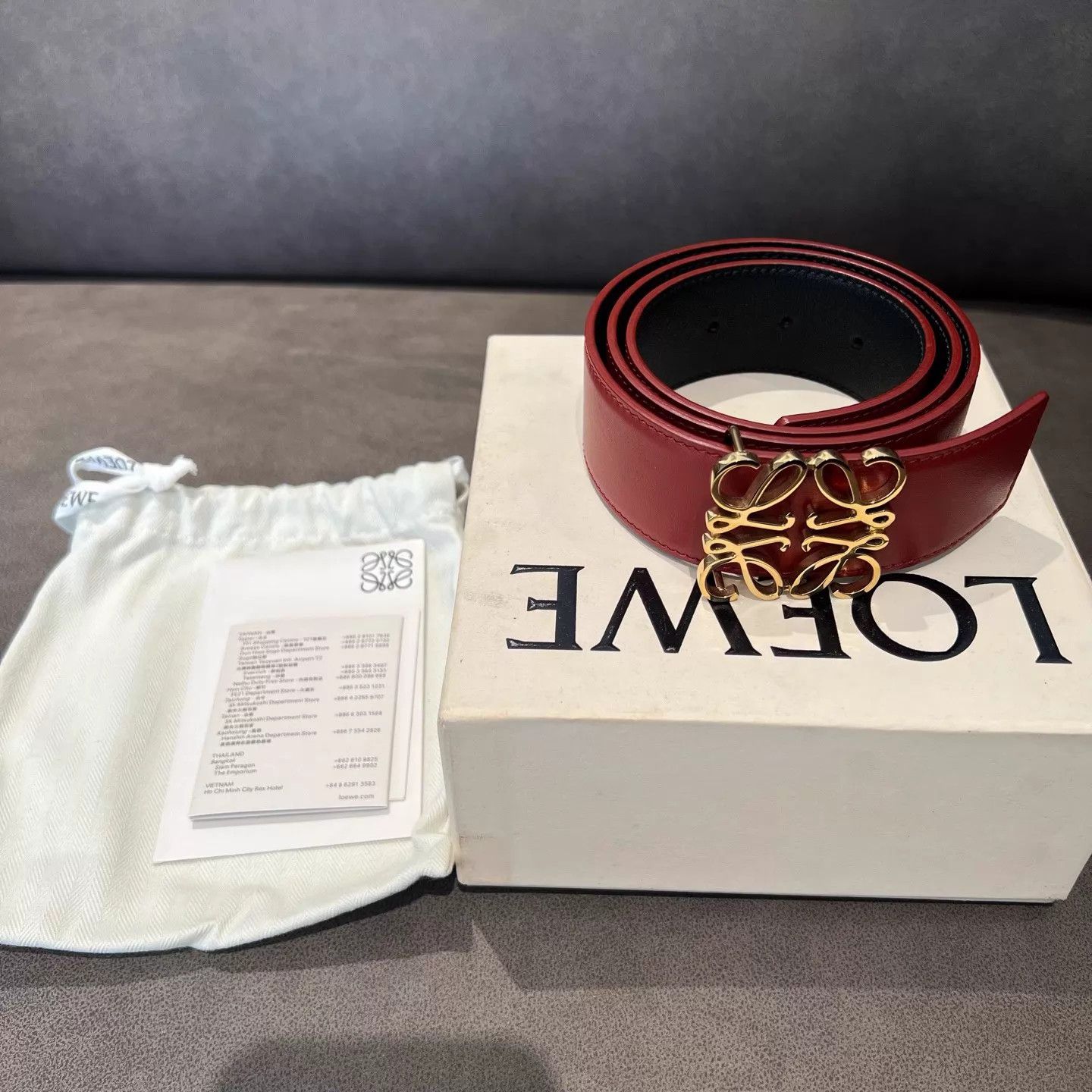 Loewe LOEWE Belt 80CM Original Box FC0094 Size ONE SIZE - 1 Thumbnail