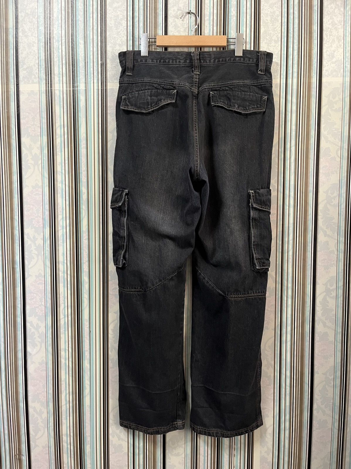 Japanese Brand 1990s JACK SERIKA craft artist baggy jeans #B2 Size US 32 / EU 48 - 2 Thumbnail