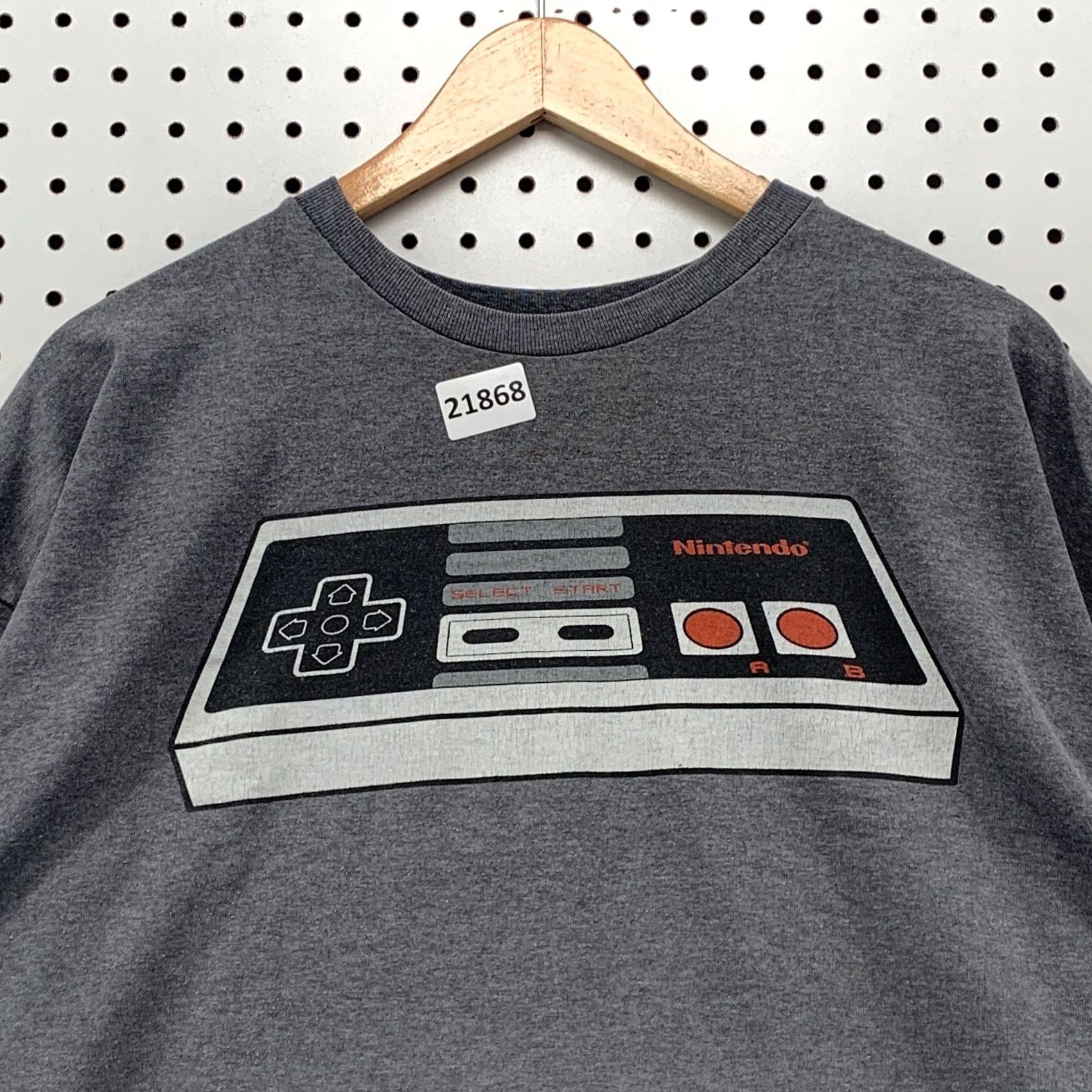 Nintendo Nintendo Controller Shirt Unisex Adults 2XL Gray Video Game TEE Size US XXL / EU 58 / 5 - 7 Thumbnail
