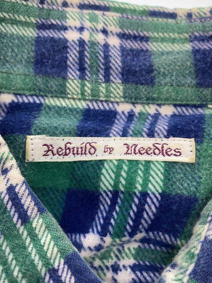 Needles Reconstructed Rebuild Flannel Button Shirt Size US L / EU 52-54 / 3 - 4 Thumbnail