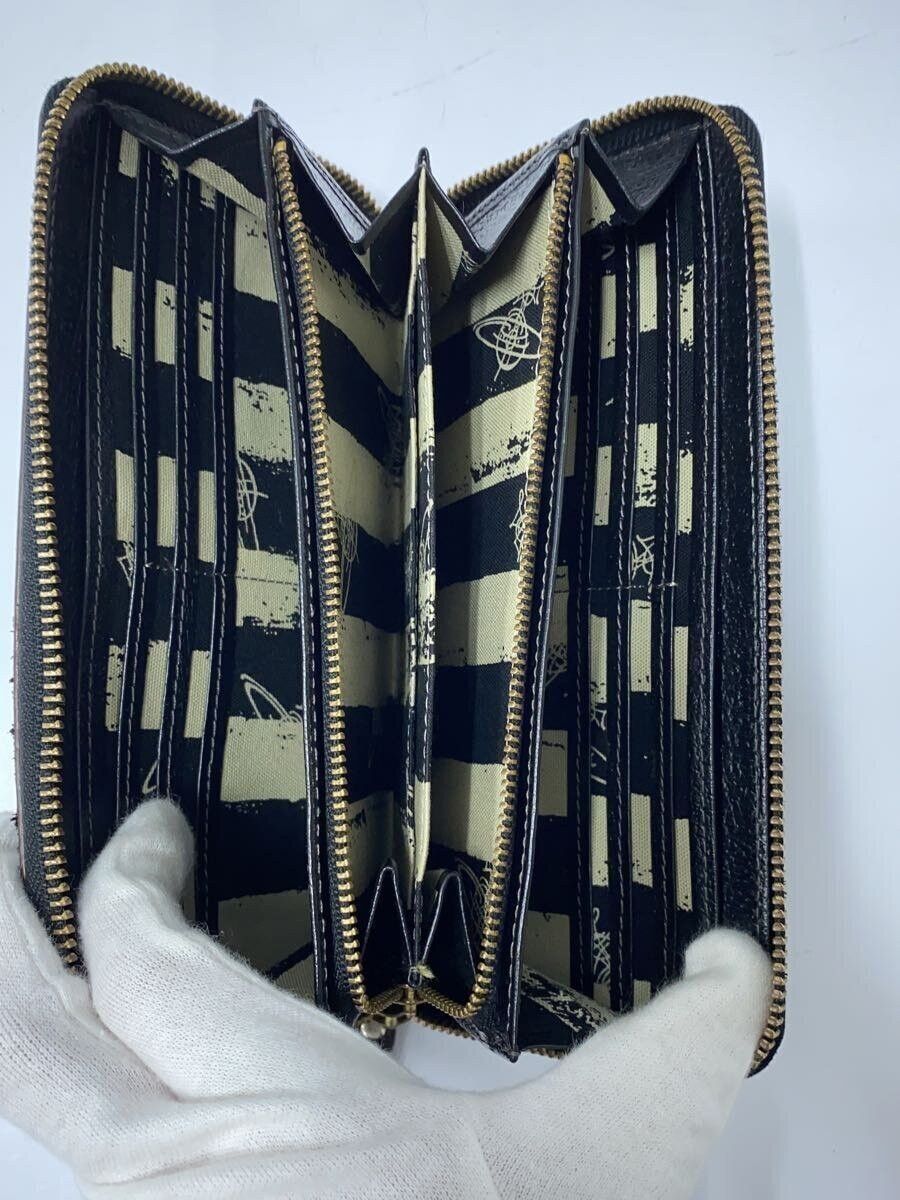 Vivienne Westwood Vivienne Westwood Plain Lthr Long Wallet Black Size ONE SIZE - 4 Thumbnail