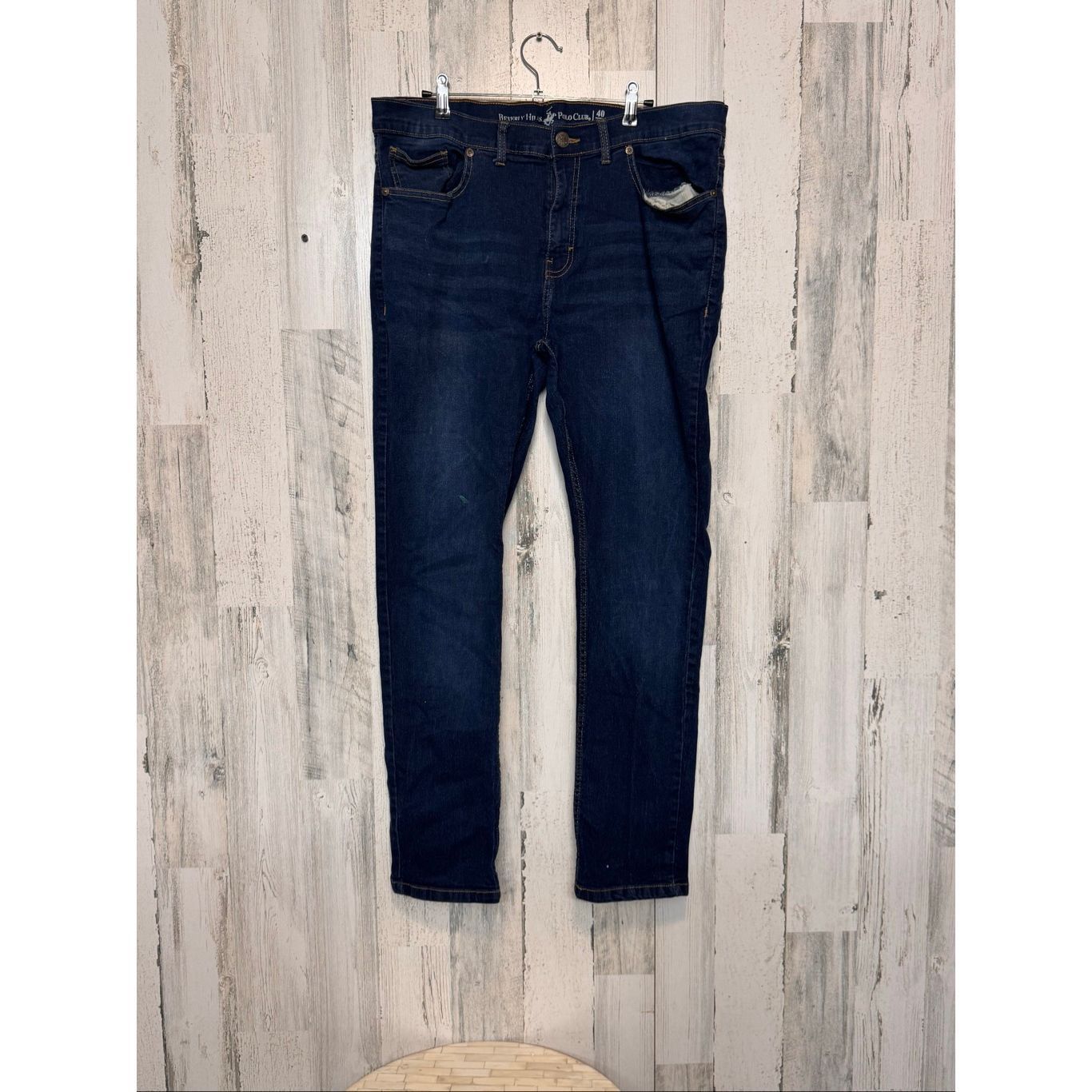 Beverly Hills Polo Club Beverly Hills Polo Club Dark Wash Jeans Men’s Size 40x32 – Straight Fit Size US 40 / EU 56 - 2 Thumbnail
