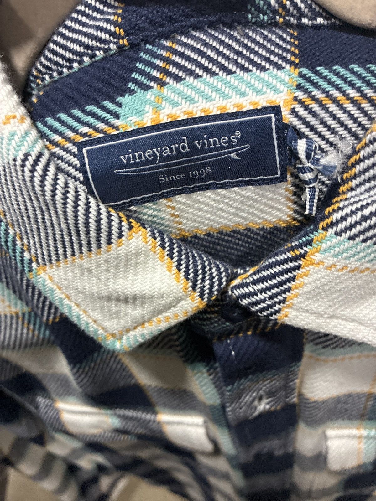 Vineyard Vines Vineyard Vines Flannel Size US M / EU 48-50 / 2 - 3 Thumbnail