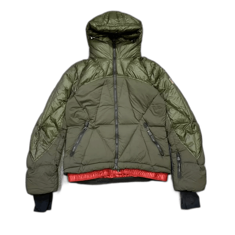 Moncler Moncler Olive Green Ski Down Jacket-yf Size US S / EU 44-46 / 1 - 1 Thumbnail