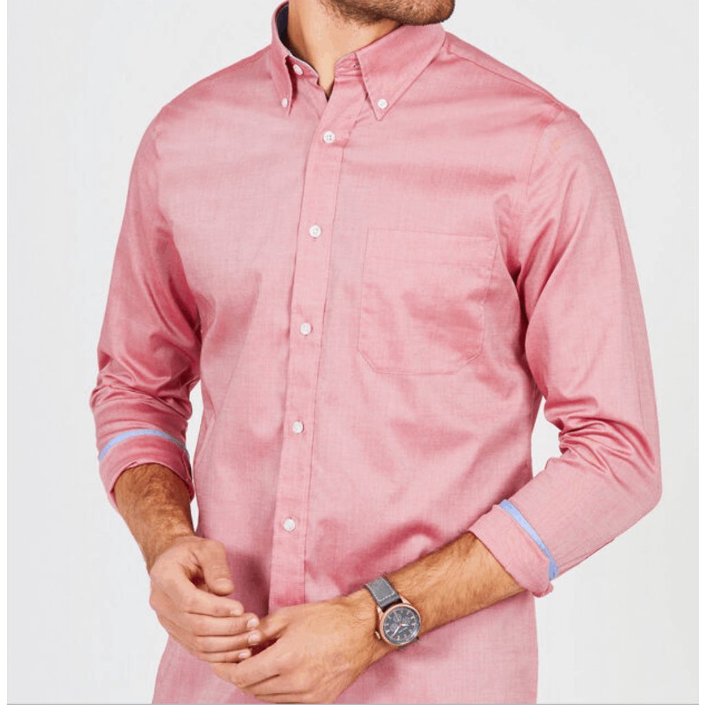Nautica Nautica Long Sleeve Classic Fit Iron-Free Button-Up Shirt in Size US XL / EU 56 / 4 - 1 Thumbnail
