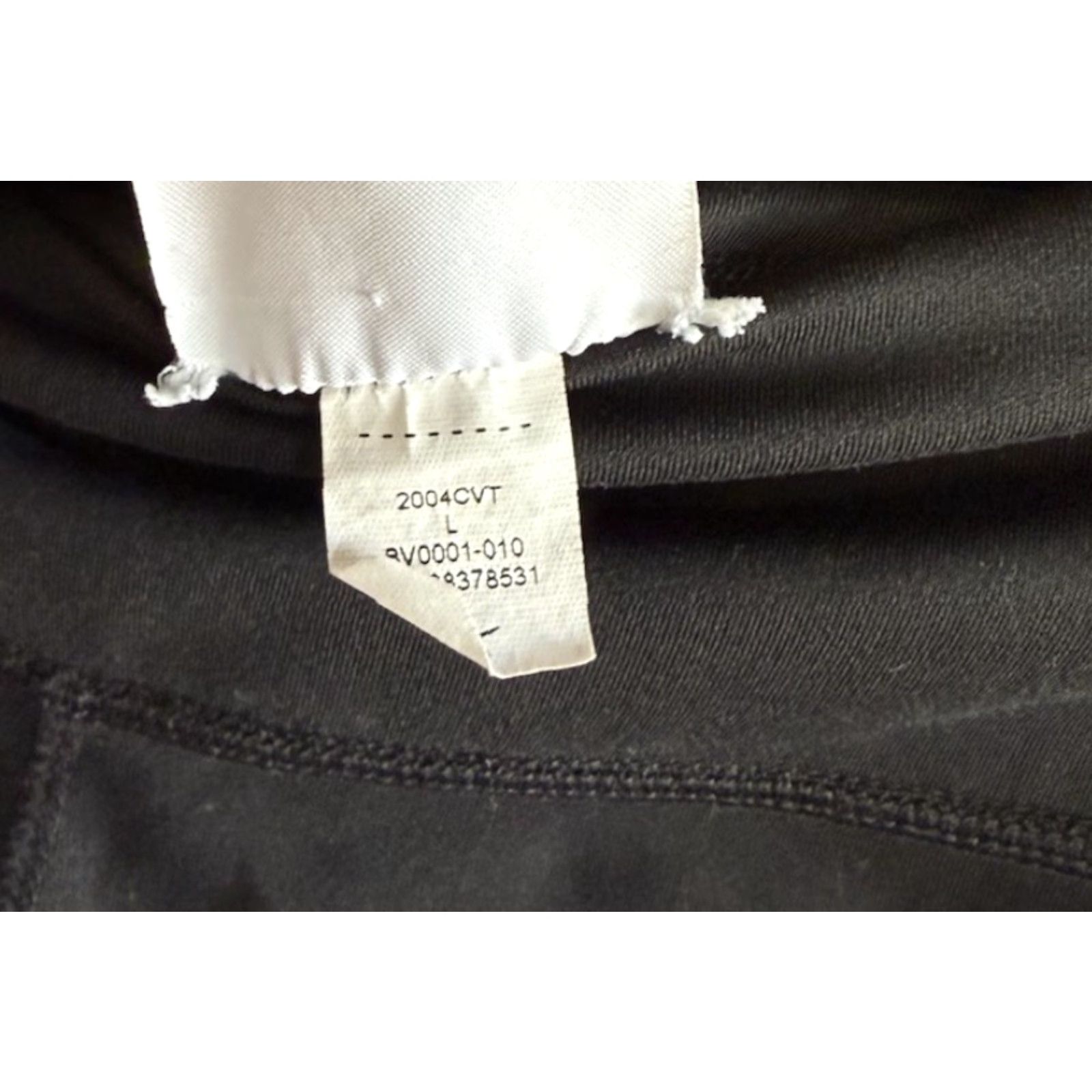Nike Nike Womens Black Cropped Leggings Athletic Size L Size 36" / US 14 / IT 50 - 3 Thumbnail
