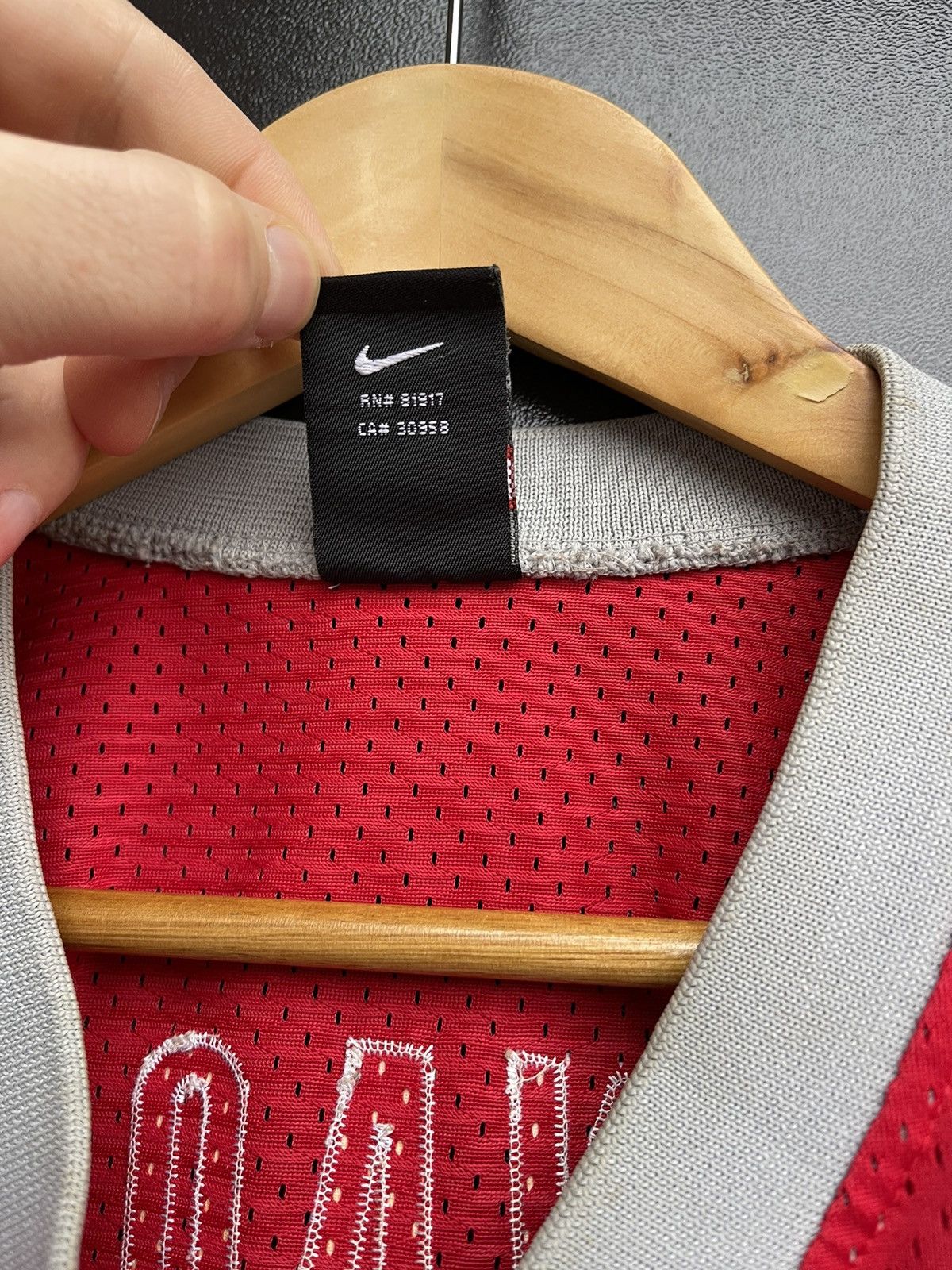 NBA Nike Houston Rockets Yao Ming 11 Red Basketball Jersey S Size US XXS / EU 40 - 6 Thumbnail