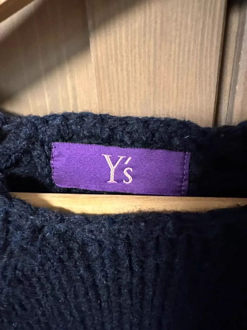 Yohji Yamamoto Yohji Yamamoto size 2 All-wool pullover with cutout stitch Size M / US 6-8 / IT 42-44 - 3 Thumbnail