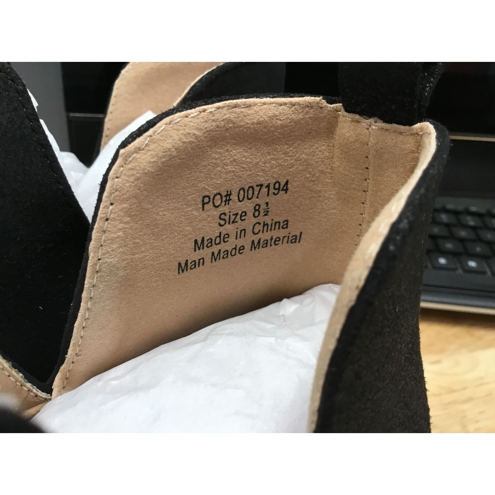 Other Journee Collection Lola Women's 8.5 Black Leather Booties Size US 8.5 / IT 38.5 - 6 Thumbnail