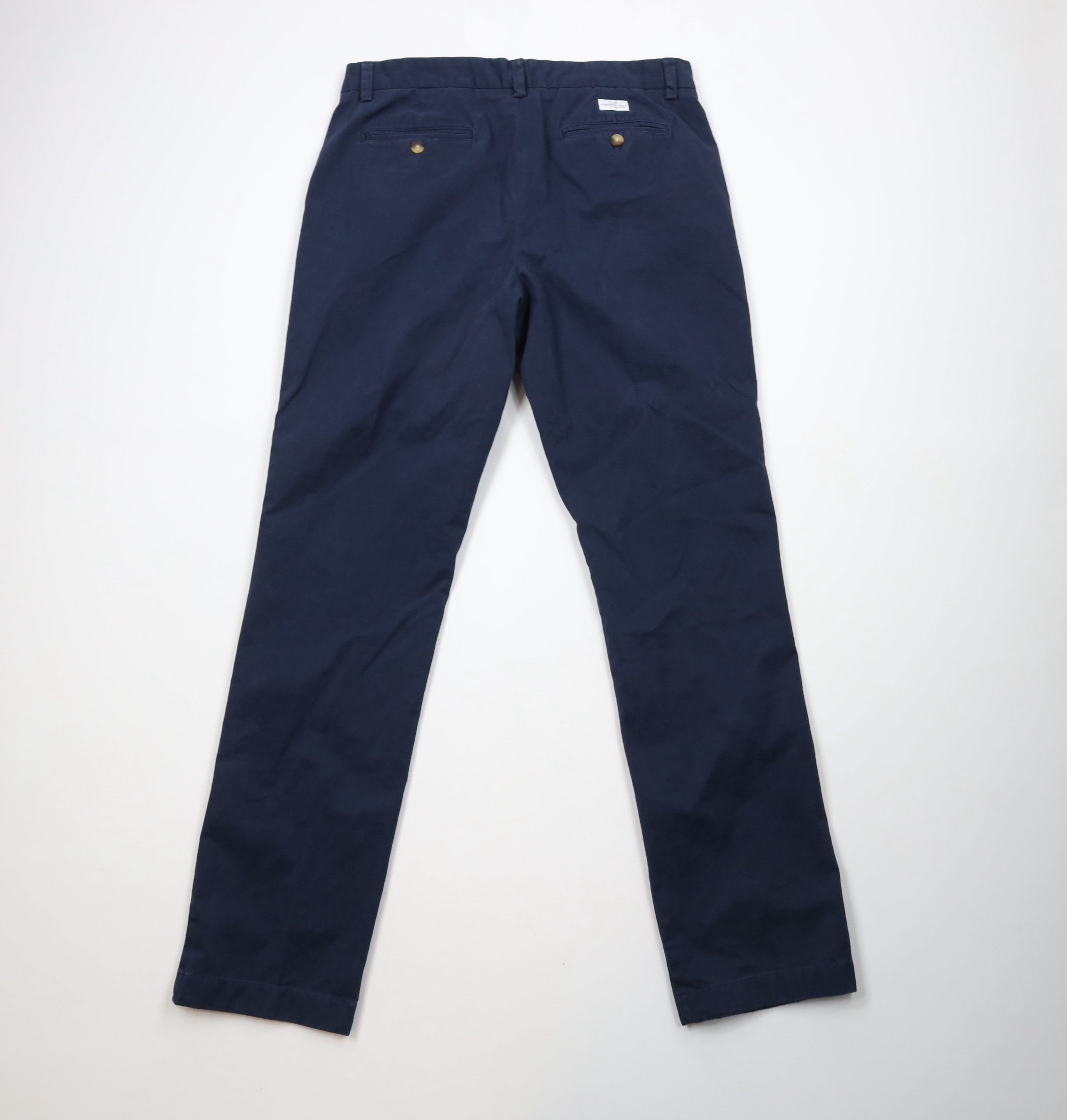 Vineyard Vines × Vintage Vineyard Vines Straight Leg Chino Pants Trousers Blue Size US 34 / EU 50 - 7 Thumbnail
