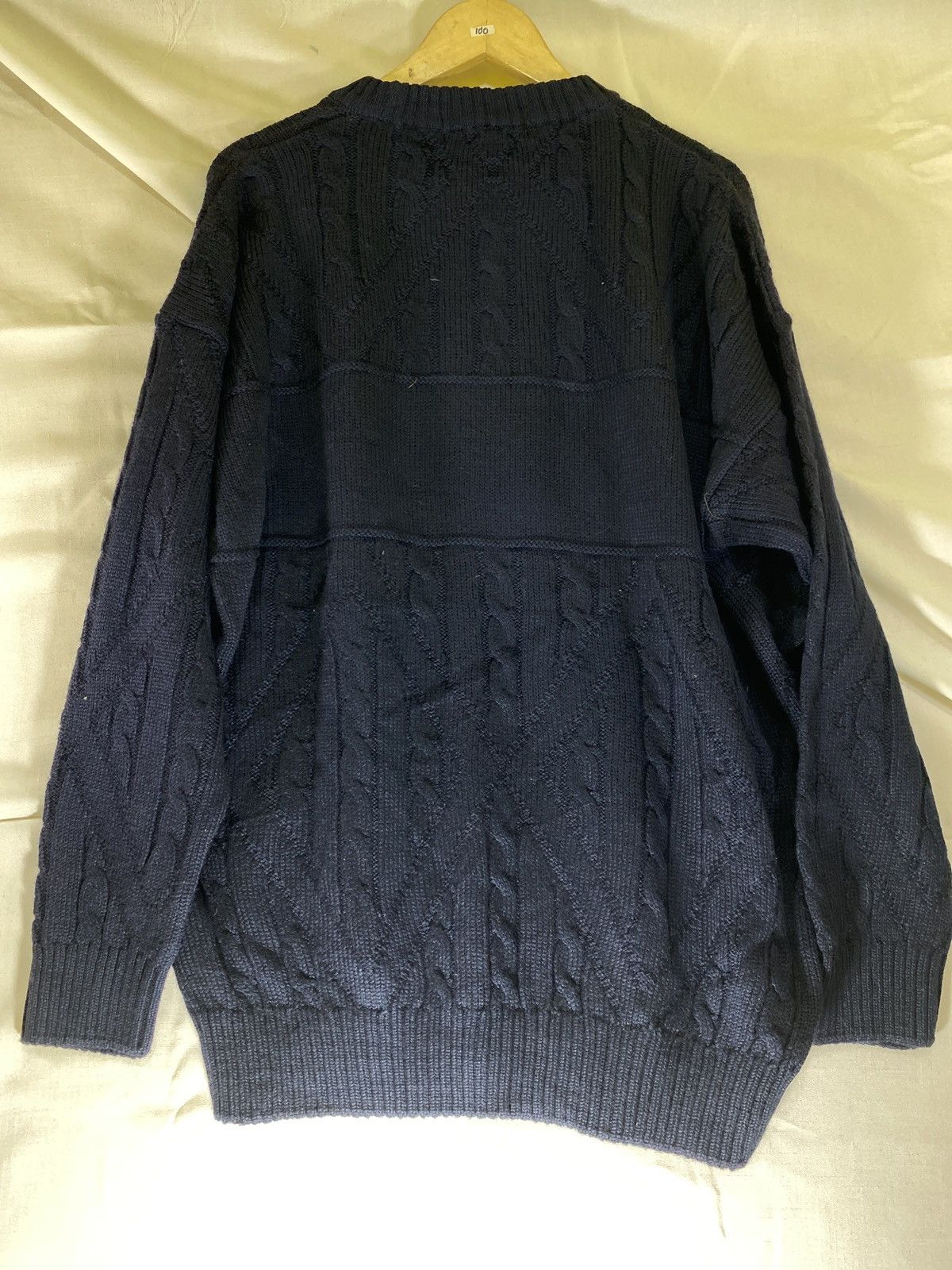 Burberry Prorsum vintage burberry london spellout bordiered cable knit Size US L / EU 52-54 / 3 - 2 Thumbnail