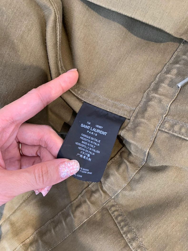 Saint Laurent Paris Saint Laurent Paris Saint Laurent Shark Jacket with Colorf Size US XS / EU 42 / 0 - 8 Thumbnail