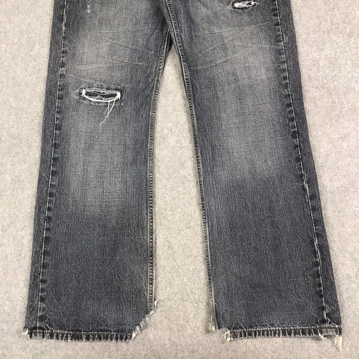 Japanese Brand RIPPED DISTRESSED PEPE JEANS BAGGY PANTS Size US 38 / EU 54 - 3 Thumbnail