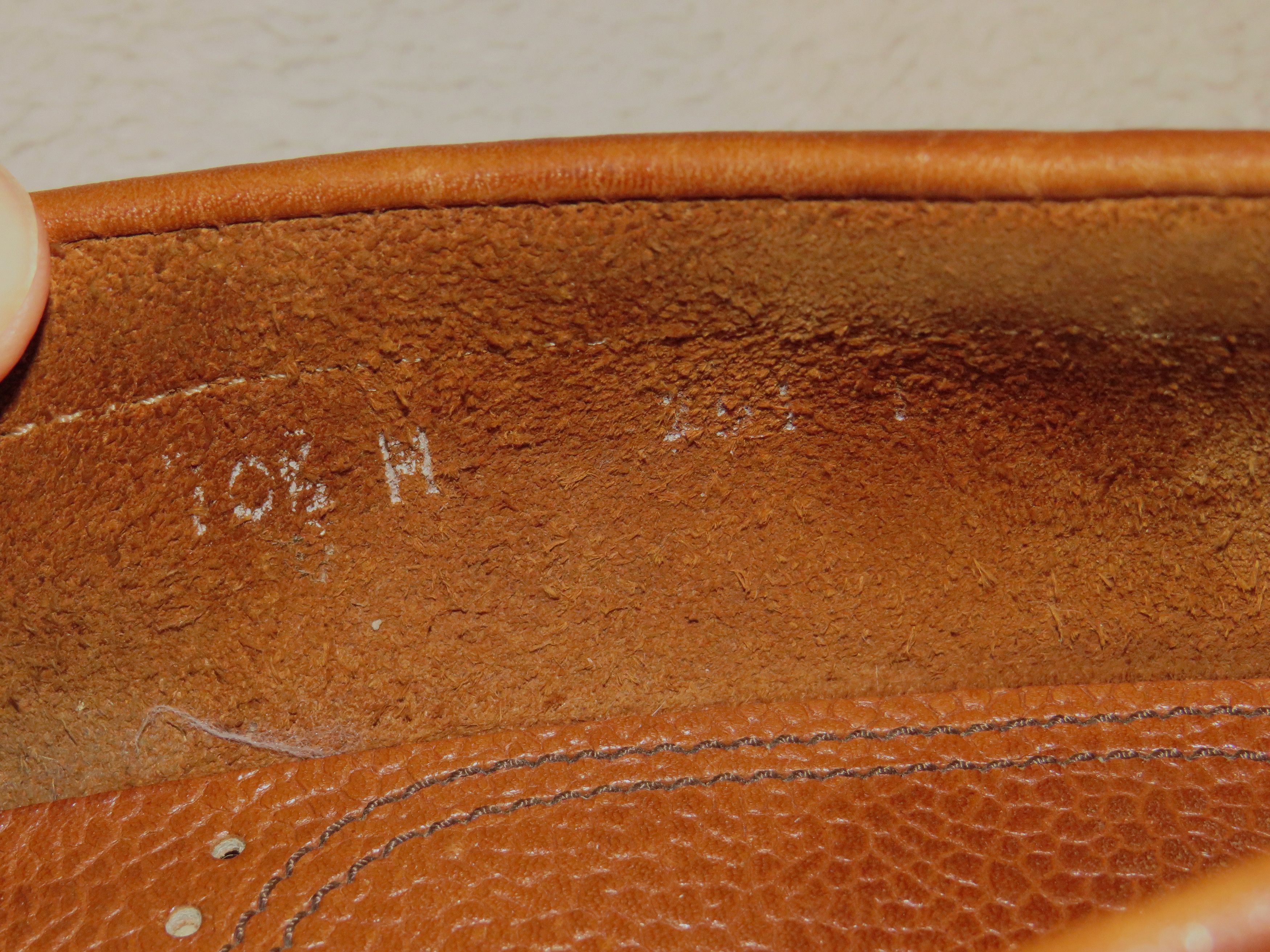 Paul Stuart Designed by Edward Green Brown Grain Leather Moccasins 10.5M Size US 10.5 / EU 43-44 - 11 Thumbnail
