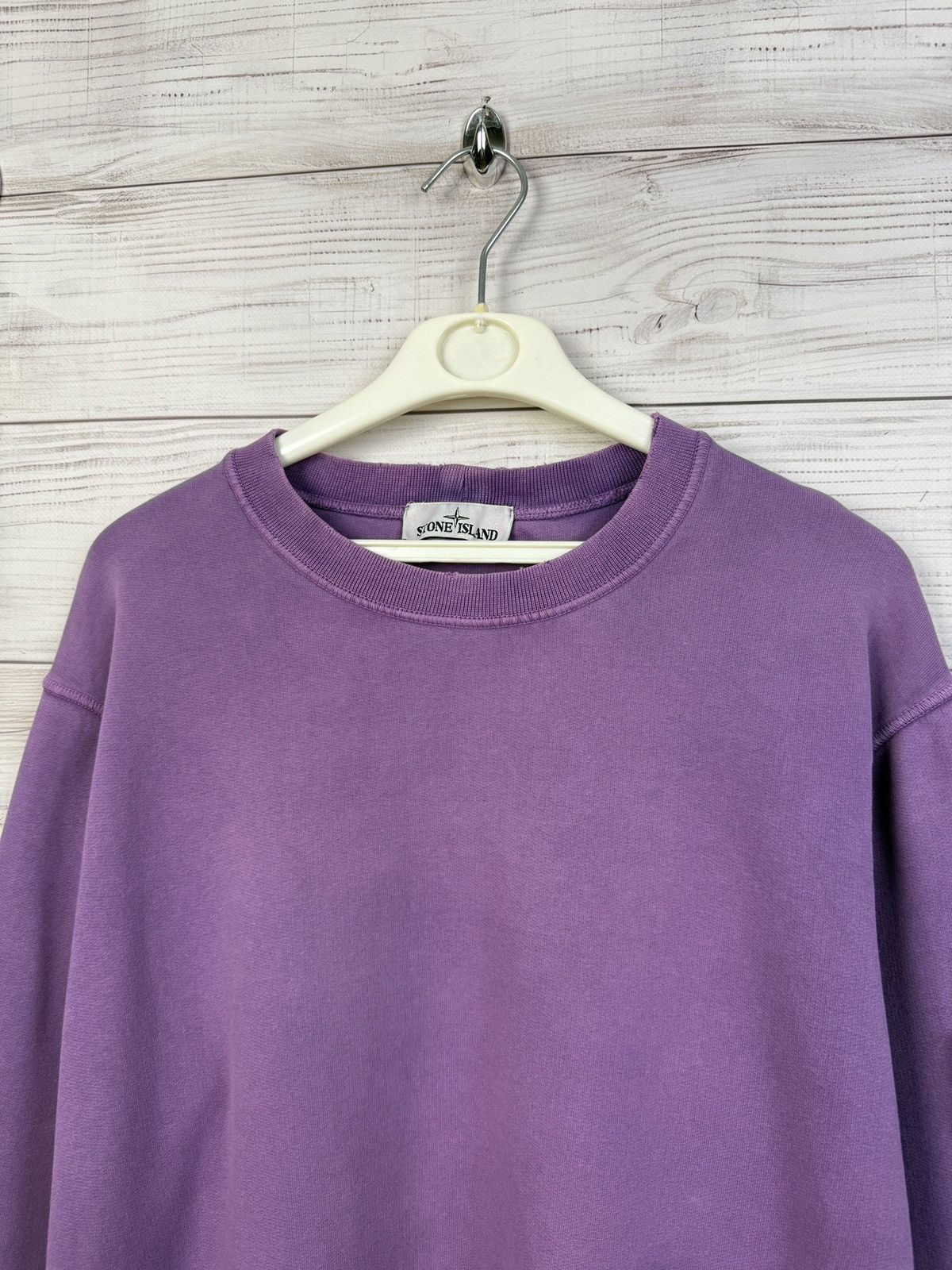 Stone Island Stone Island Distressed Sweatshirt Size US L / EU 52-54 / 3 - 2 Thumbnail