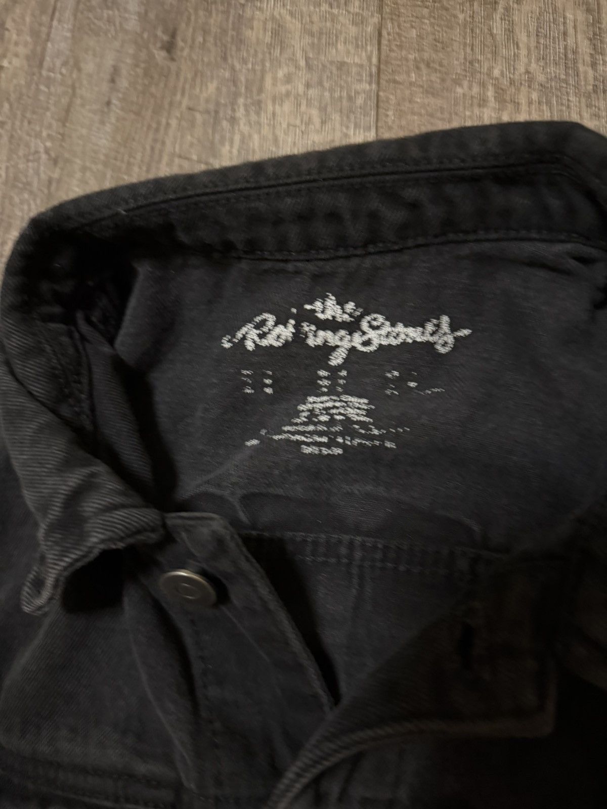 The Rolling Stones Rolling Stones Graffiti Denim Jacket size Medium Size US M / EU 48-50 / 2 - 4 Thumbnail
