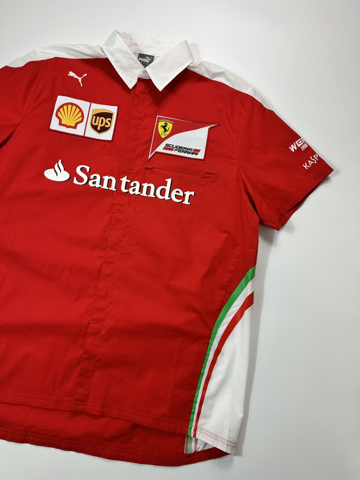 Ferrari Ferarri F1 Puma Shirt Racing Men's Vintage Size US XL / EU 56 / 4 - 4 Thumbnail
