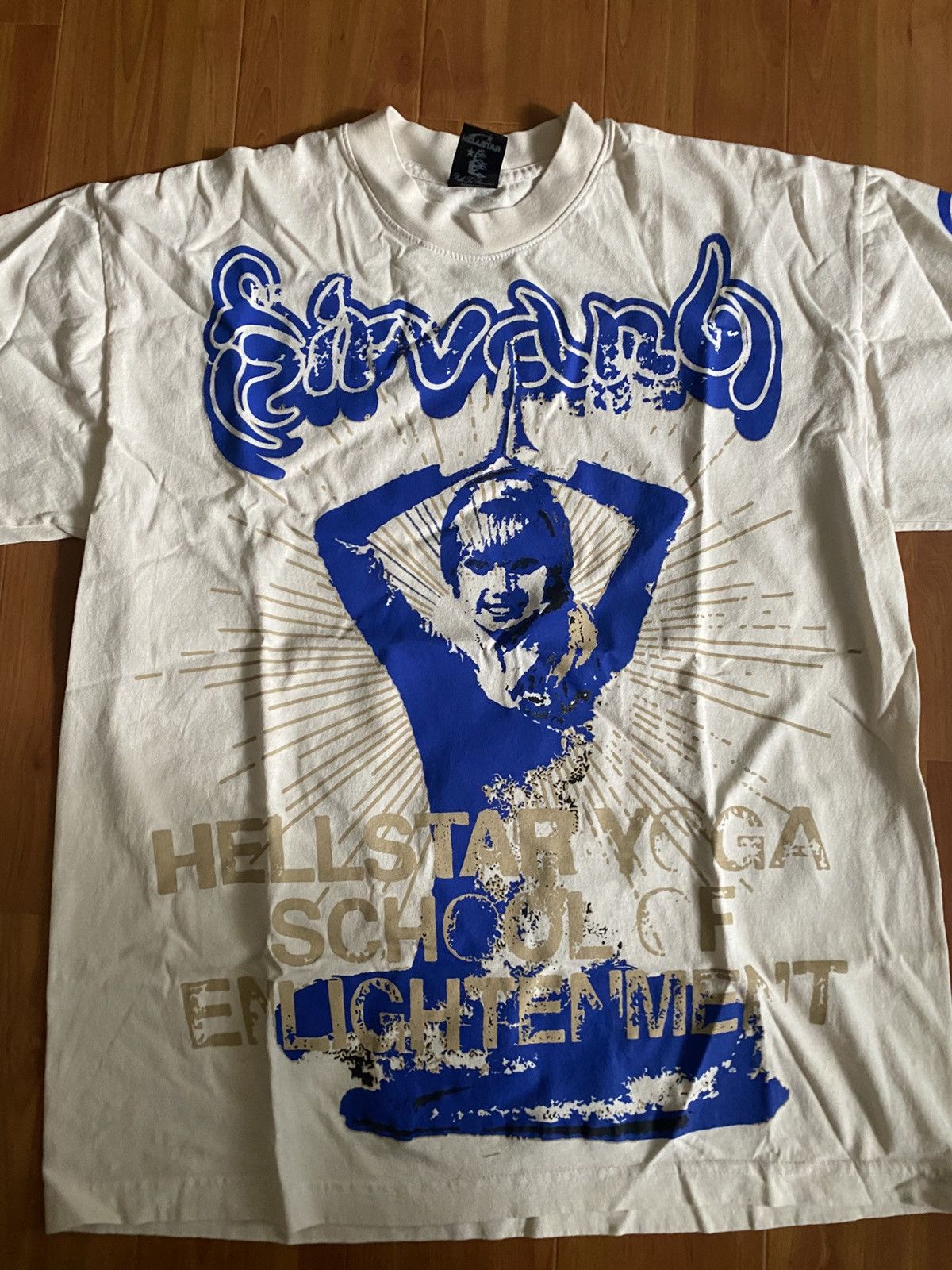 Hellstar Yoga Tee Cream