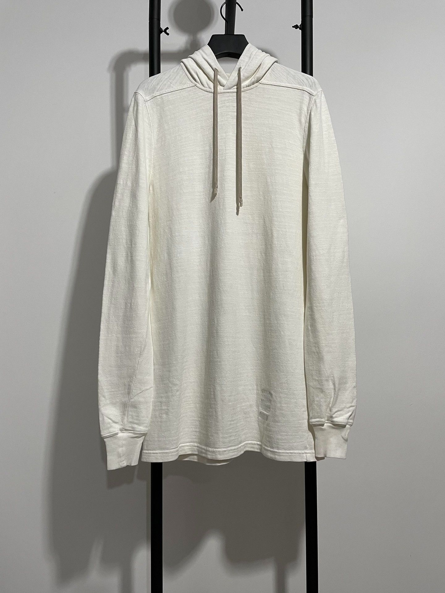 Rick Owens rick owens long sweatshirt with hood Size US S / EU 44-46 / 1 - 1 Thumbnail
