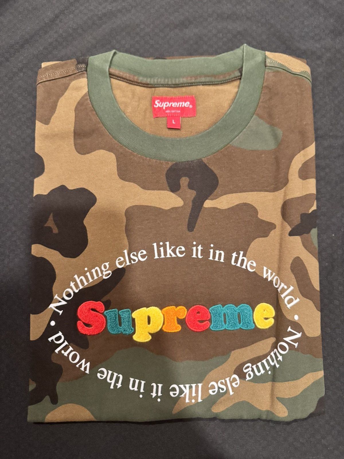 Supreme Supreme Nothing Else Short-Sleeve Top Size US L / EU 52-54 / 3 - 3 Thumbnail