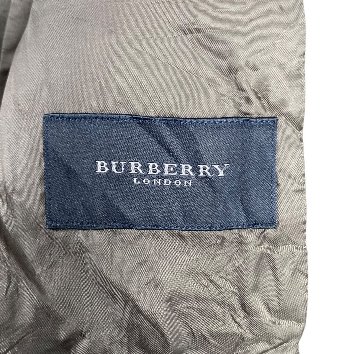 Burberry Vintage BURBERRYS LONDON Green Multi Pockets Blazer Coat Size US L / EU 52-54 / 3 - 5 Thumbnail