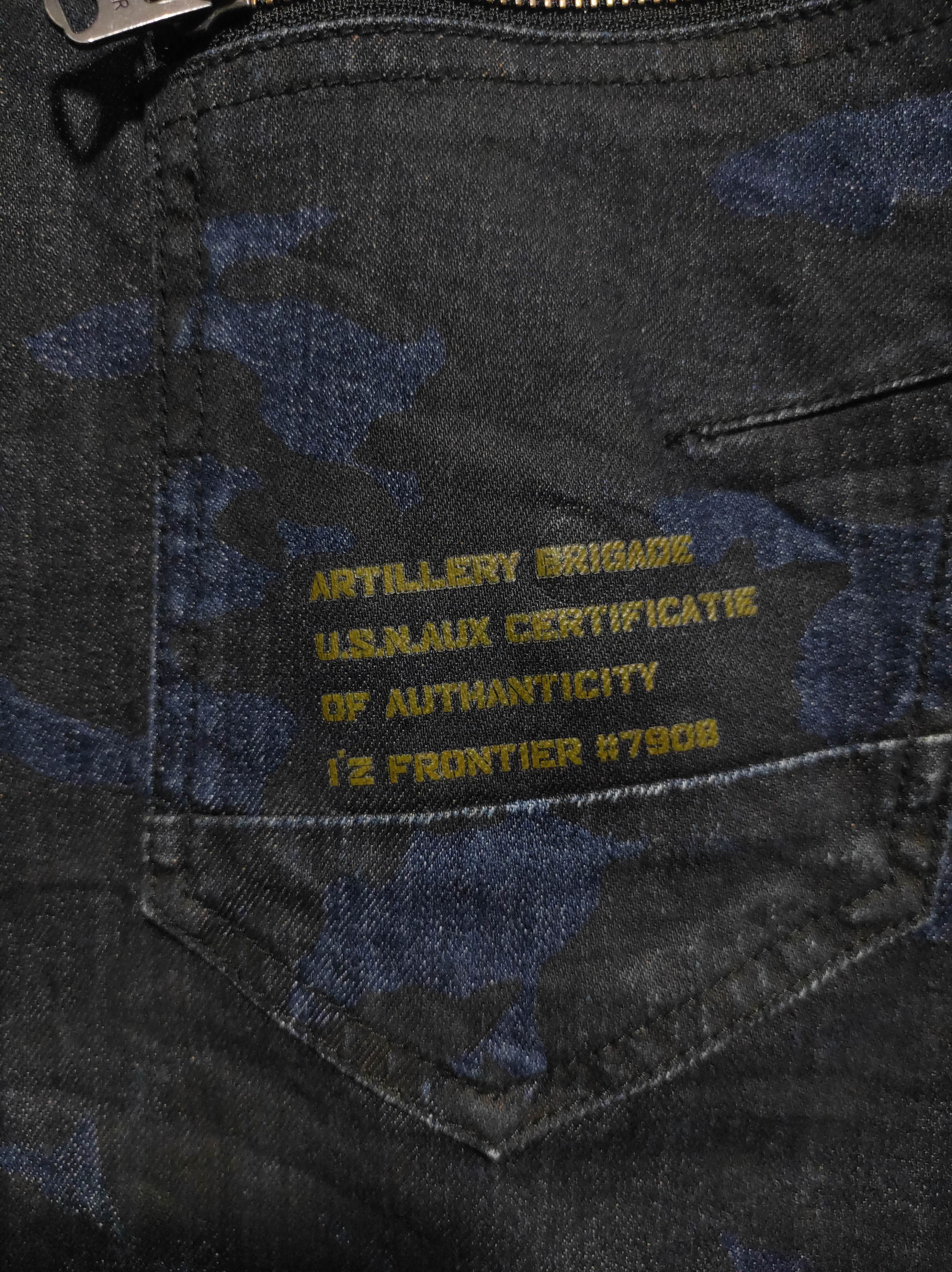 Japanese Brand Vintage Denim Camo Jacket Multi Pocket by I'Z Frontier Size US L / EU 52-54 / 3 - 6 Thumbnail