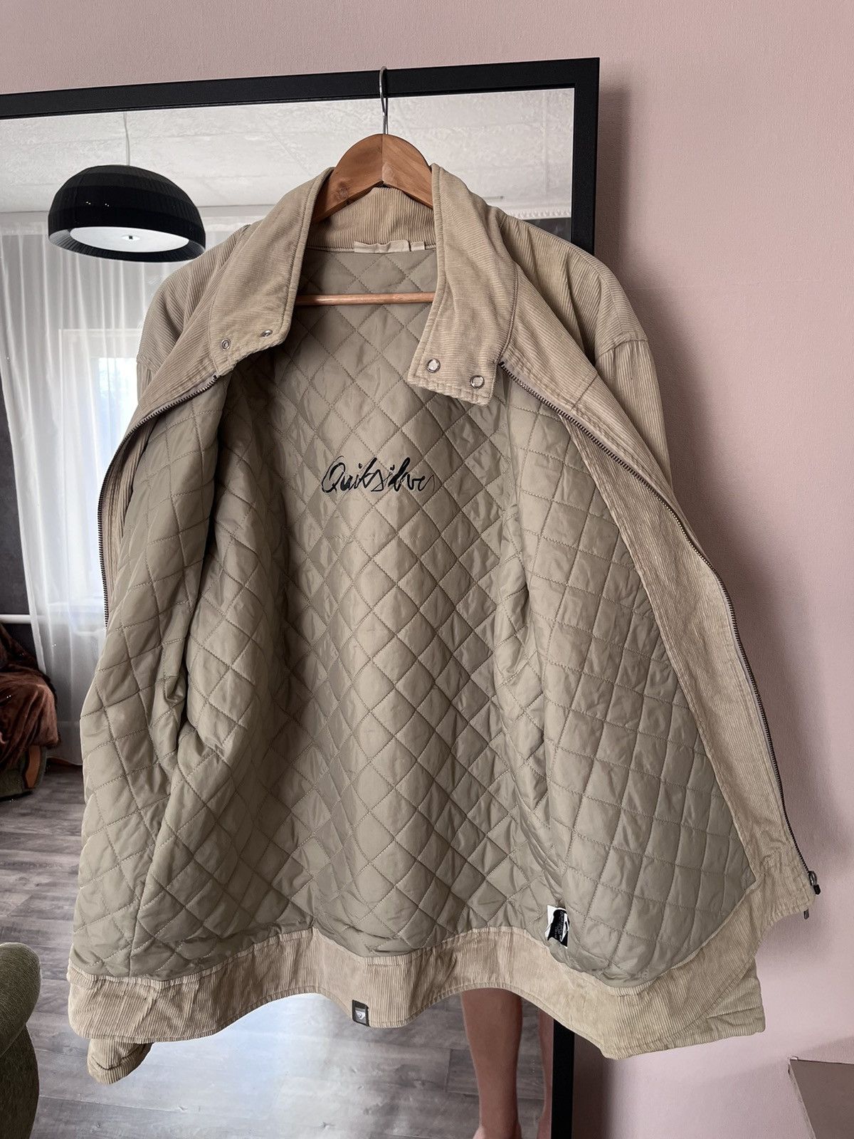 Quiksilver Vintage 90’s Quiksilver Corduroy Velvet Jacket Size US XL / EU 56 / 4 - 9 Thumbnail