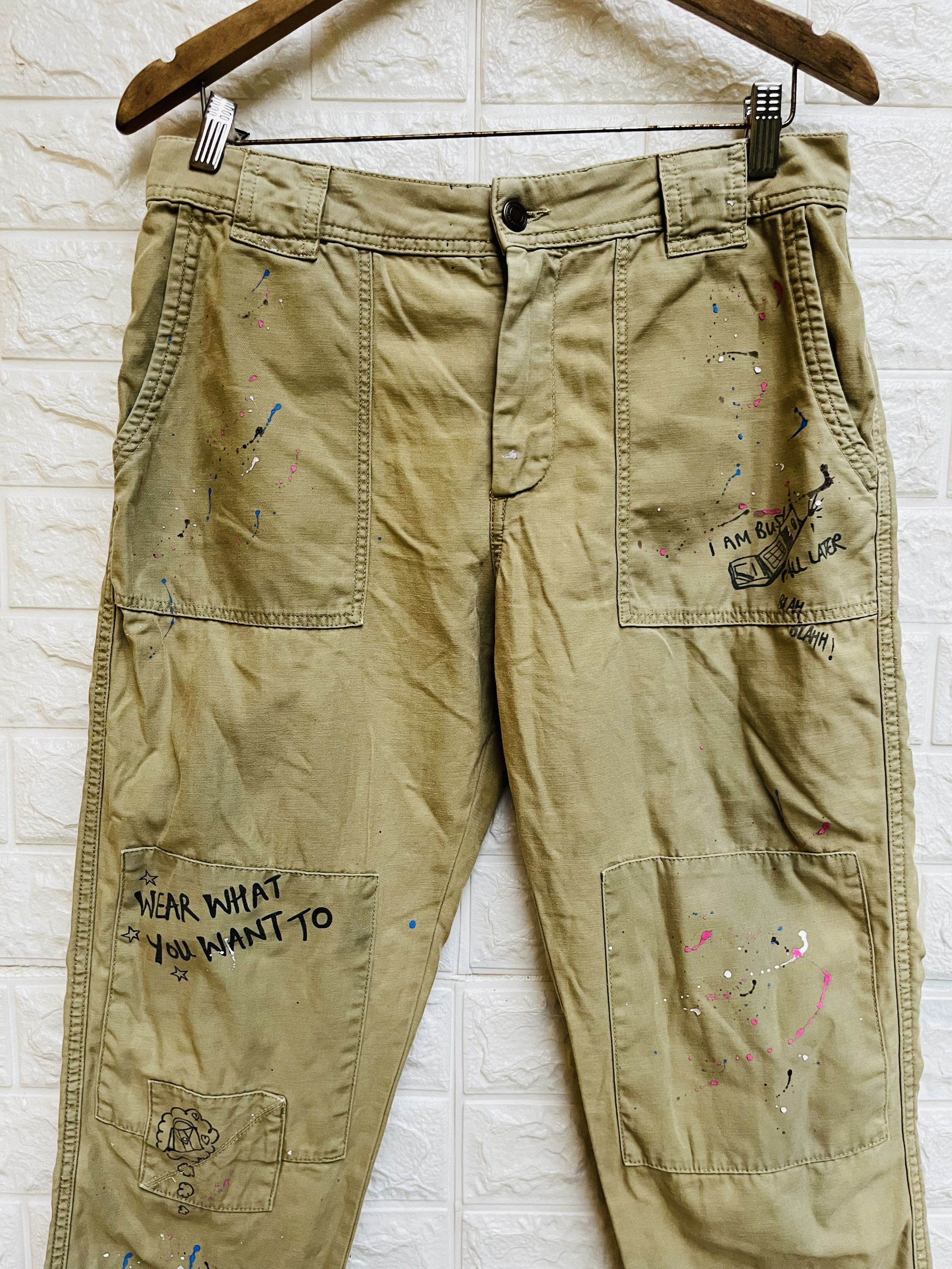 Japanese Brand × Vintage Vintage Zara Bush Pant Japanese Designer Fashion Style Size US 30 / EU 46 - 3 Thumbnail