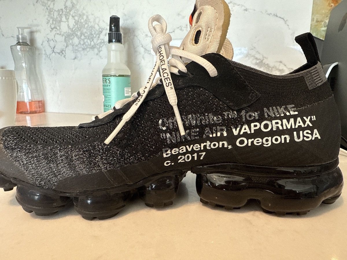 Nike × Off-White The 10: Nike Air Vapormax FK Size US 9.5 / EU 42-43 - 14 Thumbnail