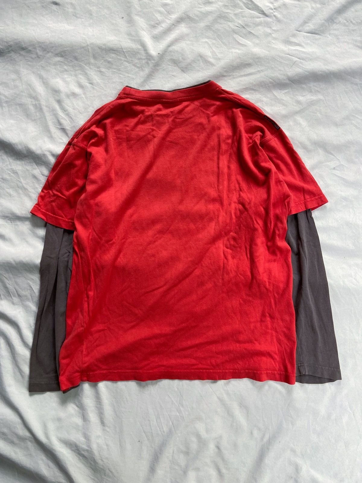 Japanese Brand BADBOY CALIFORNIA USA DOUBLE LAYER LONG SLEEVE Size US L / EU 52-54 / 3 - 13 Thumbnail