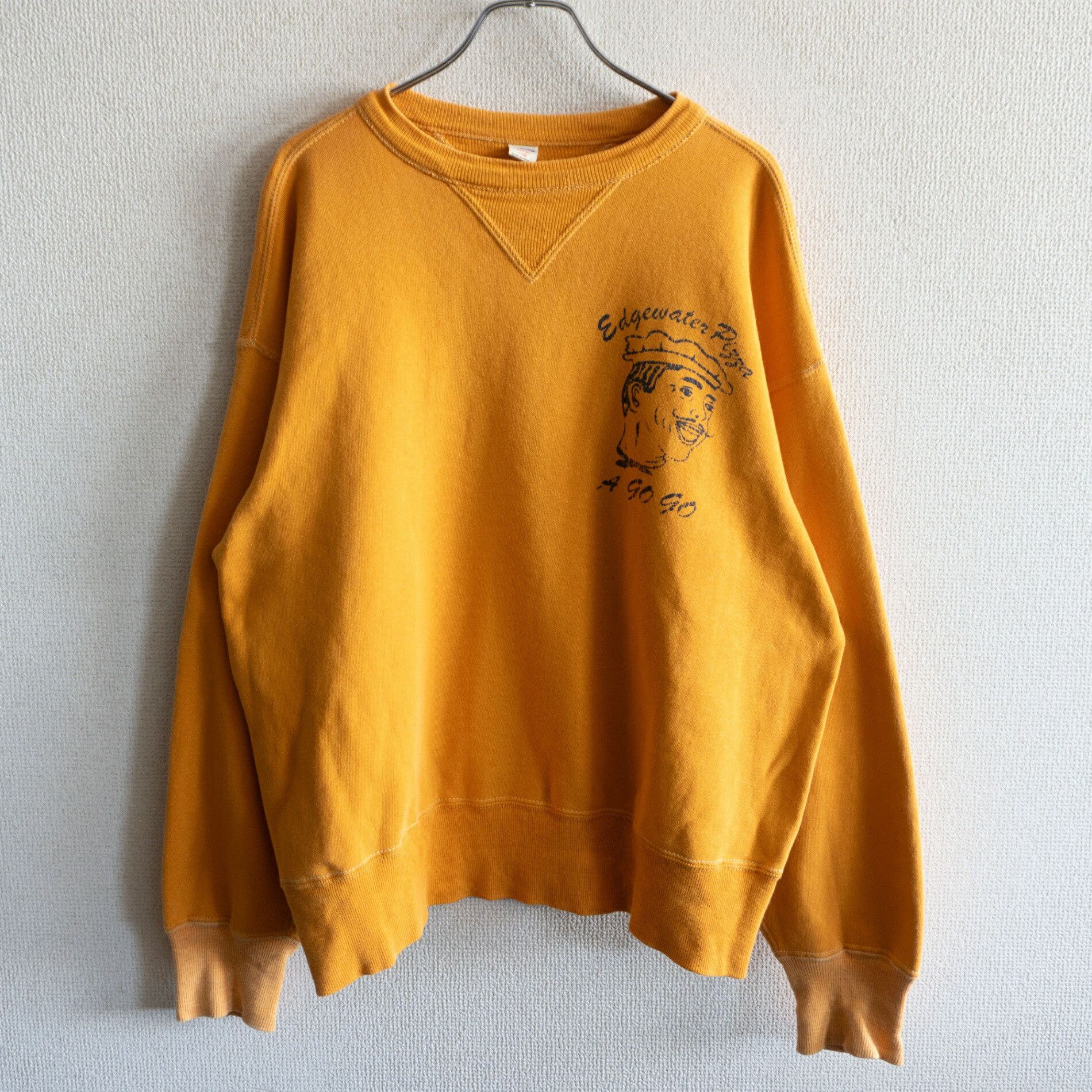 Warehouse Warehouse Double V-neck Printed Sweatshirt Size 42 Size US XS / EU 42 / 0 - 1 Thumbnail