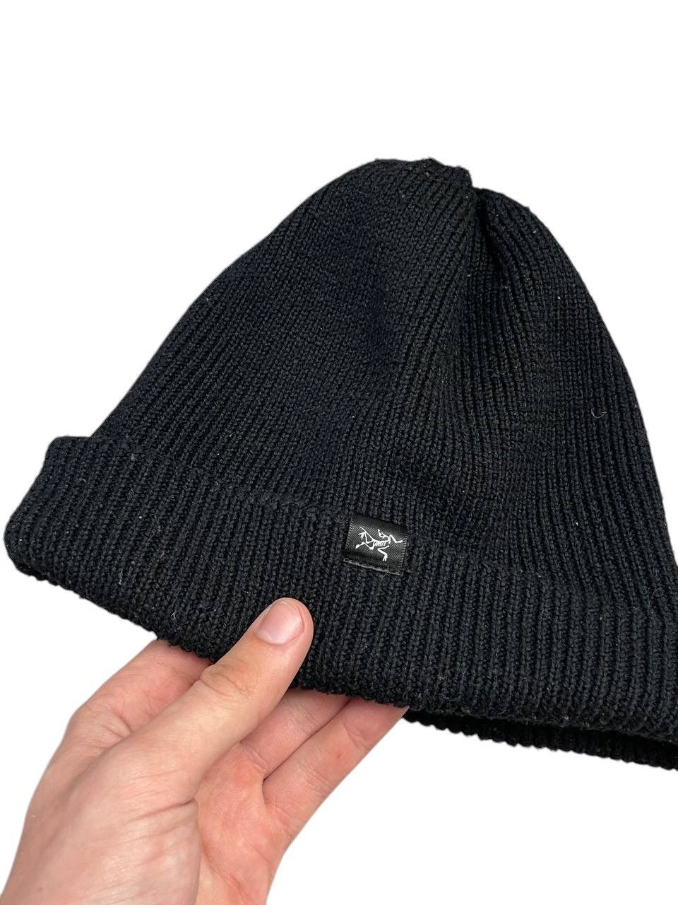 Arc'teryx Arcteryx Beanie Hat Cap Wool Big Logo Gorpcore Y2K Outdoor Size ONE SIZE - 2 Thumbnail