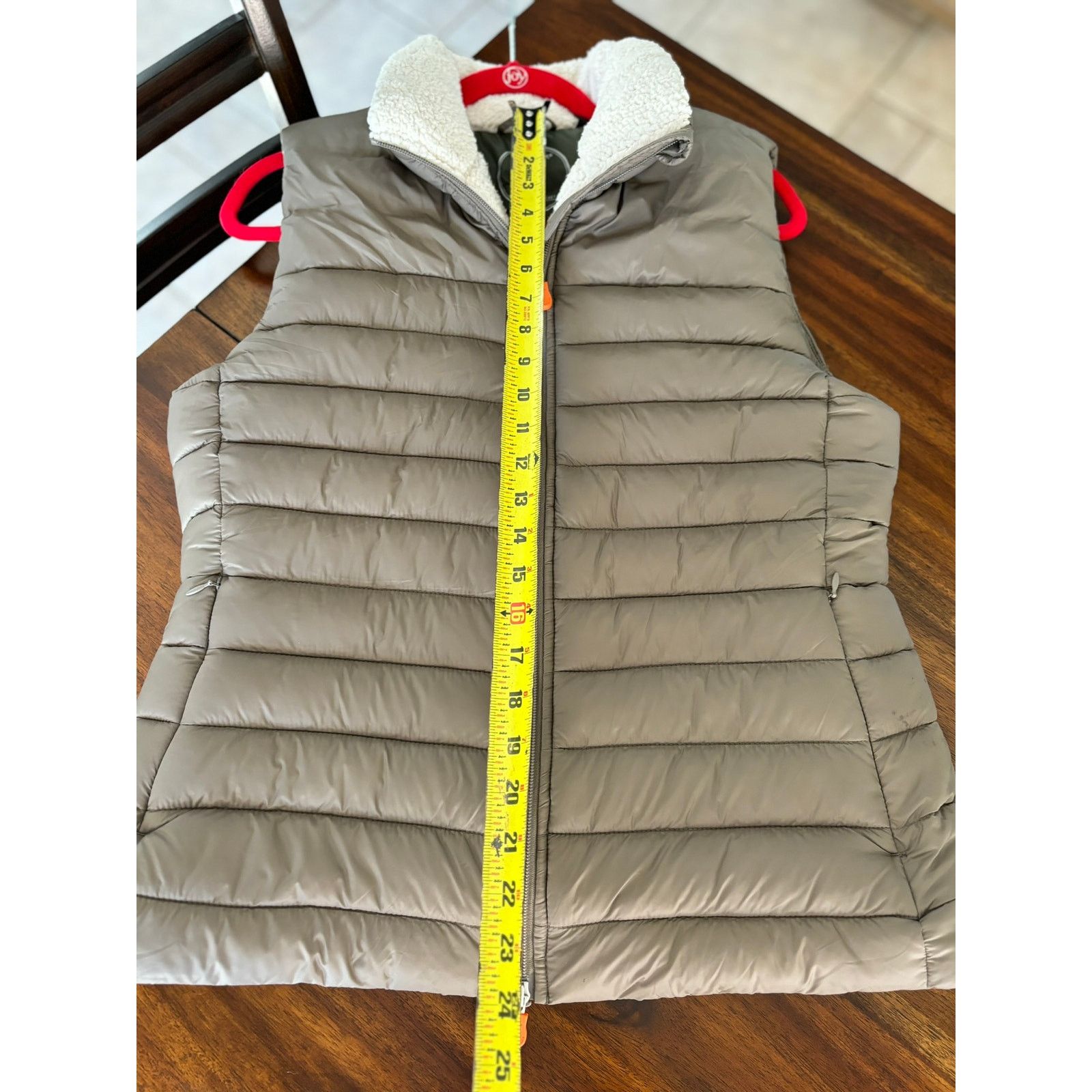 Save The Duck Save the Duck Puffer Fleece Lined Green Vest Size 2/M Size M / US 6-8 / IT 42-44 - 5 Thumbnail