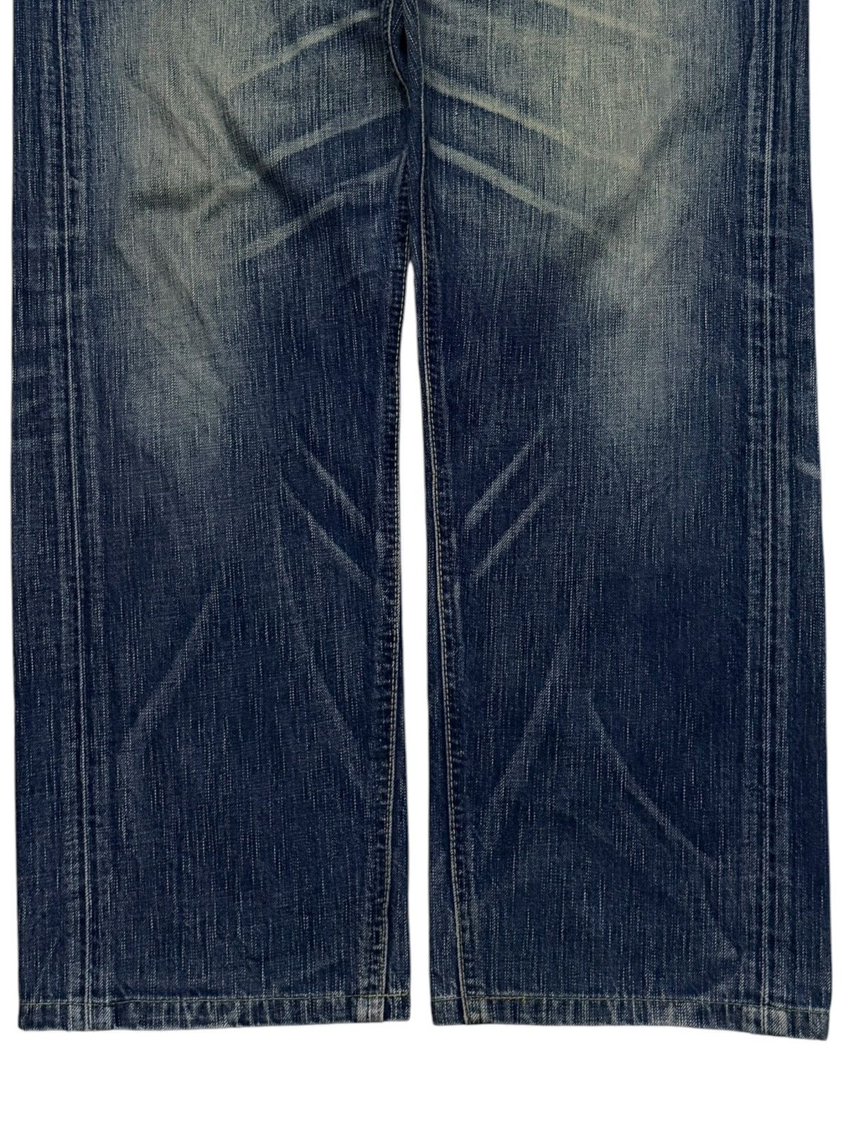 Edwin Vintage Edwin 503 Blue Trip Japan | Relaxed Straight | W37 Size US 37 - 6 Thumbnail