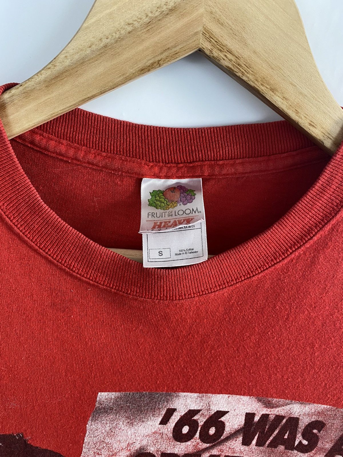 Fruit Of The Loom Vintage Eric Cantona T-Shirt Soccer Legend Rare Retro Size US S / EU 44-46 / 1 - 5 Thumbnail
