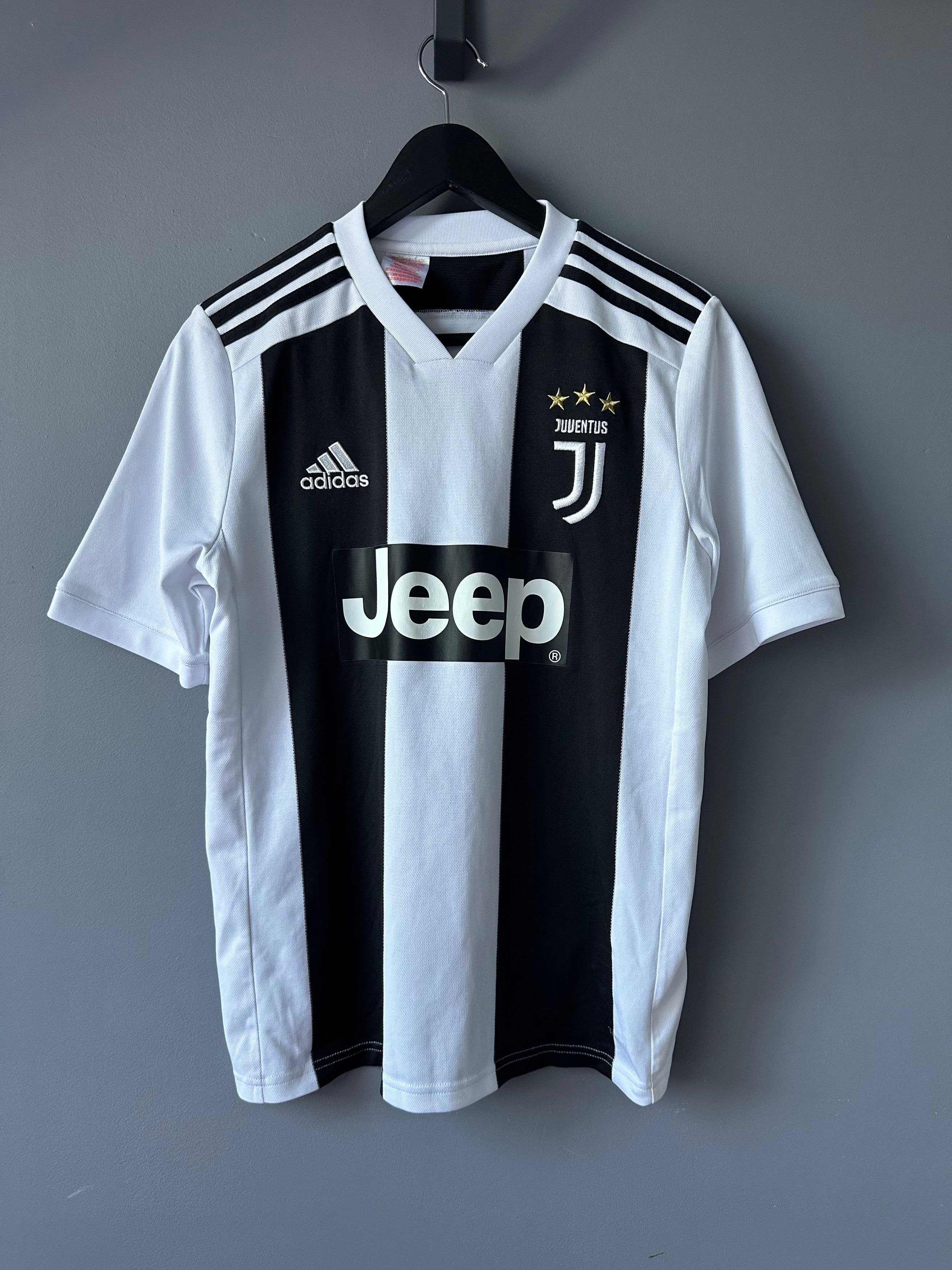 Adidas 2018 Adidas Juventus Home Soccer Jersey Youth XL Size US S / EU 44-46 / 1 - 1 Thumbnail