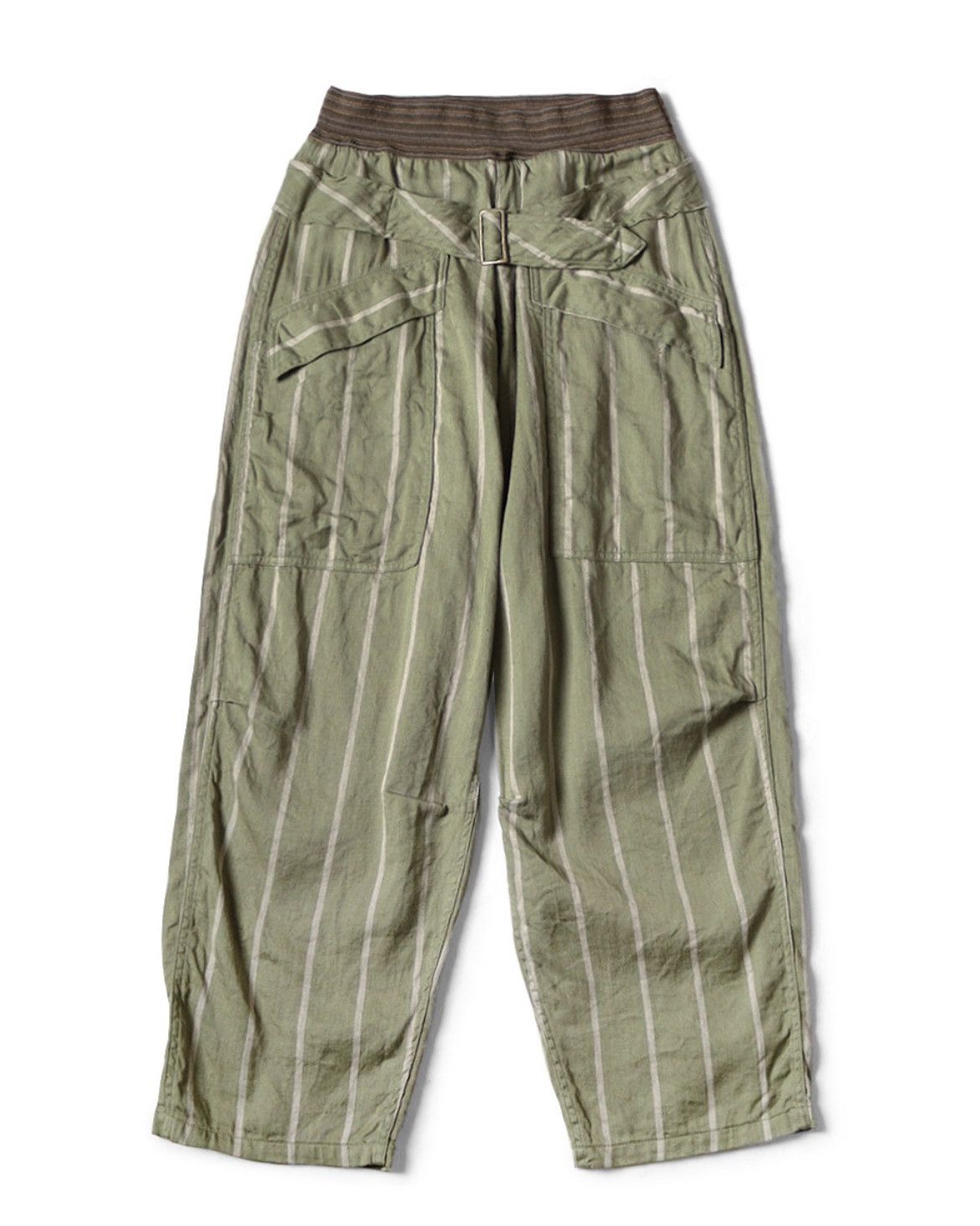 Kapital Linen Phillies Stripe Aviator Suit Cut Pants size 2 Size US 32 / EU 48 - 1 Preview