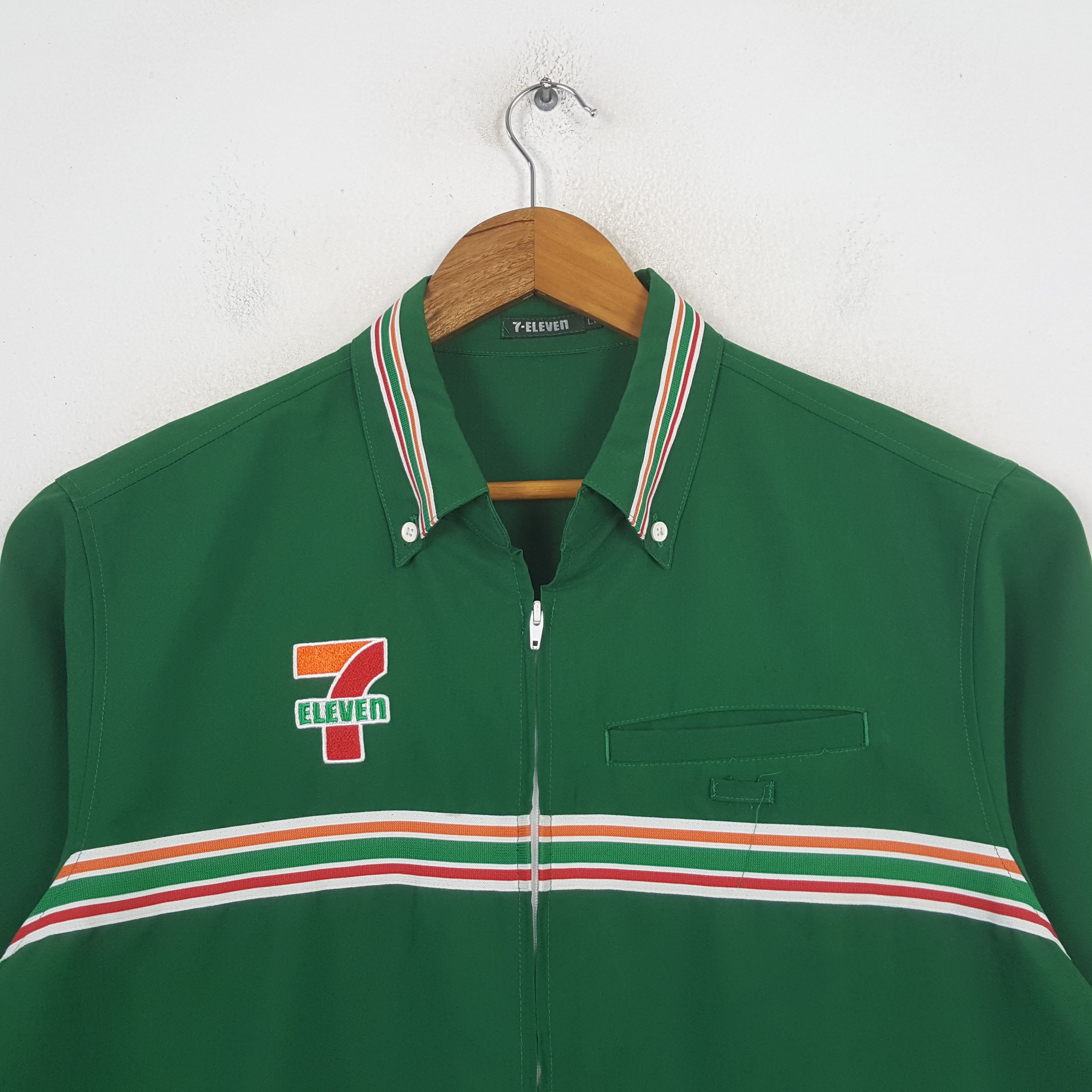 Japanese Brand Vintage 7-Eleven Japanese Working Uniform Jacket C301N5 Size US L / EU 52-54 / 3 - 4 Thumbnail