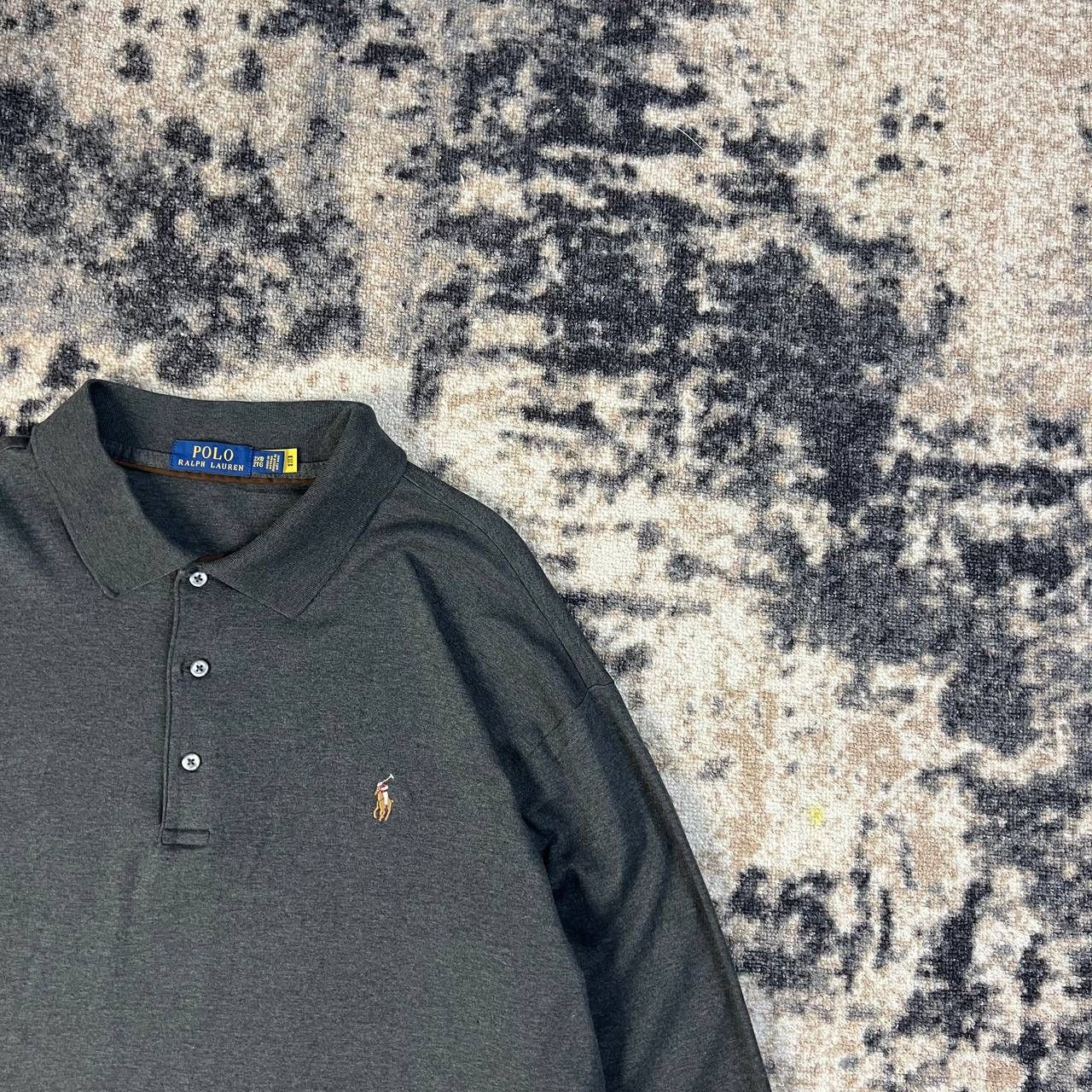 Polo Ralph Lauren Polo Ralph Lauren Luxury Mini Logo Rugby Long Sleeve Size US XXL / EU 58 / 5 - 2 Thumbnail