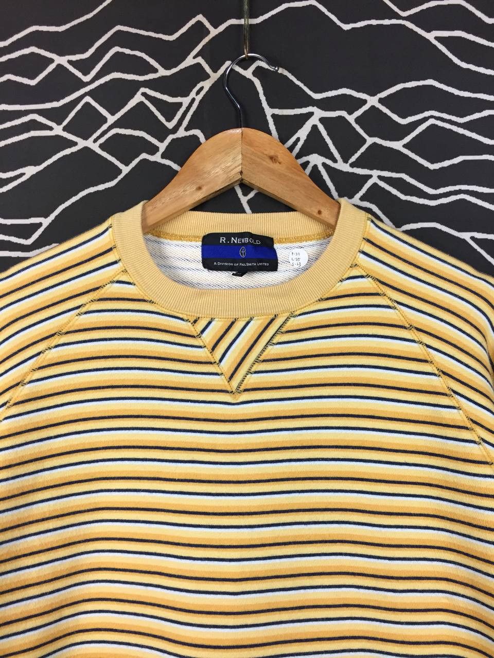 R.Newbold R. Newbold By Paul Smith Multi-Stripe Crewneck Sweatshirt Size US M / EU 48-50 / 2 - 3 Thumbnail