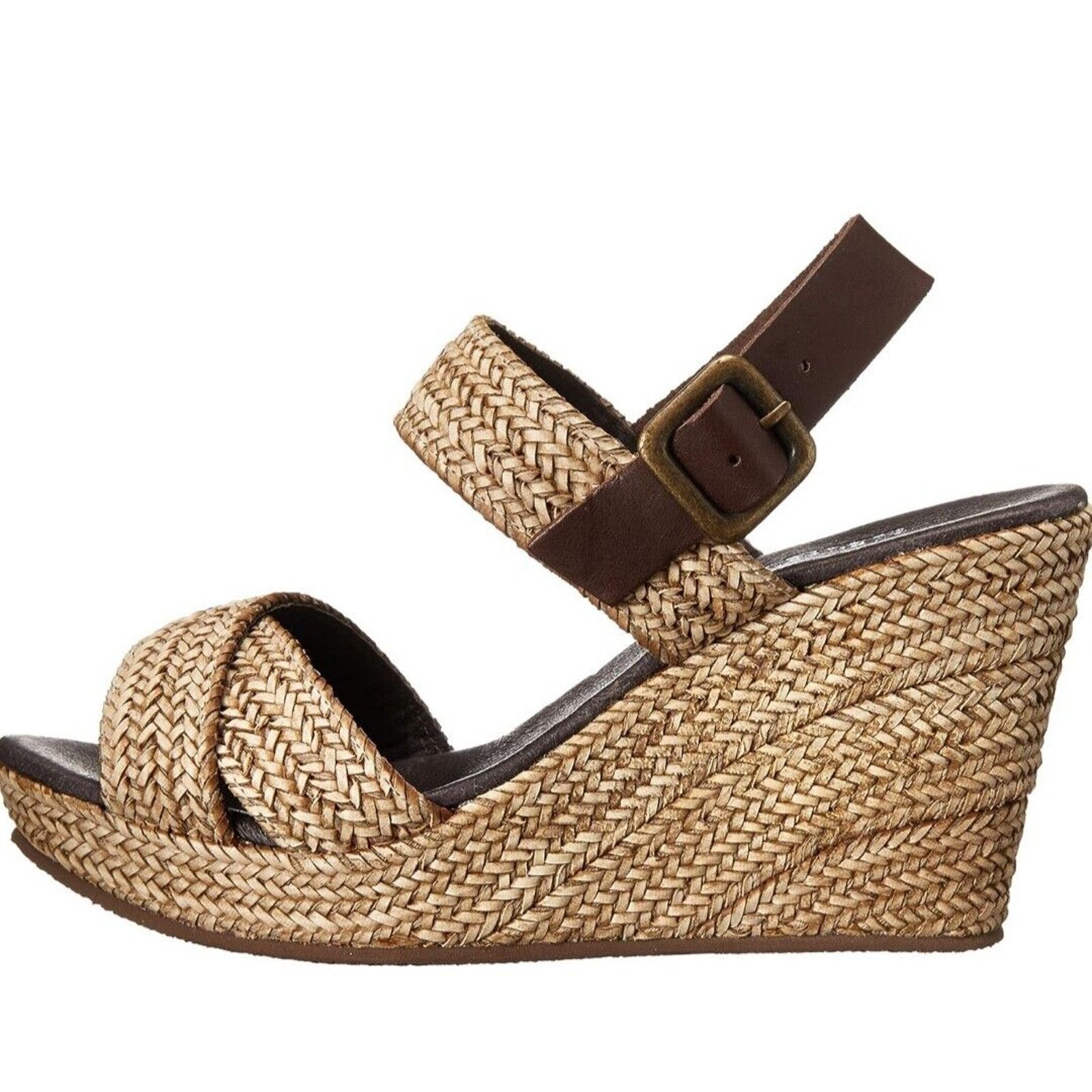 & Other Stories Sesto Meucci Slingback Wedged Heel Sandals Shoes $143 NWT Size US 10 / IT 40 - 8 Thumbnail