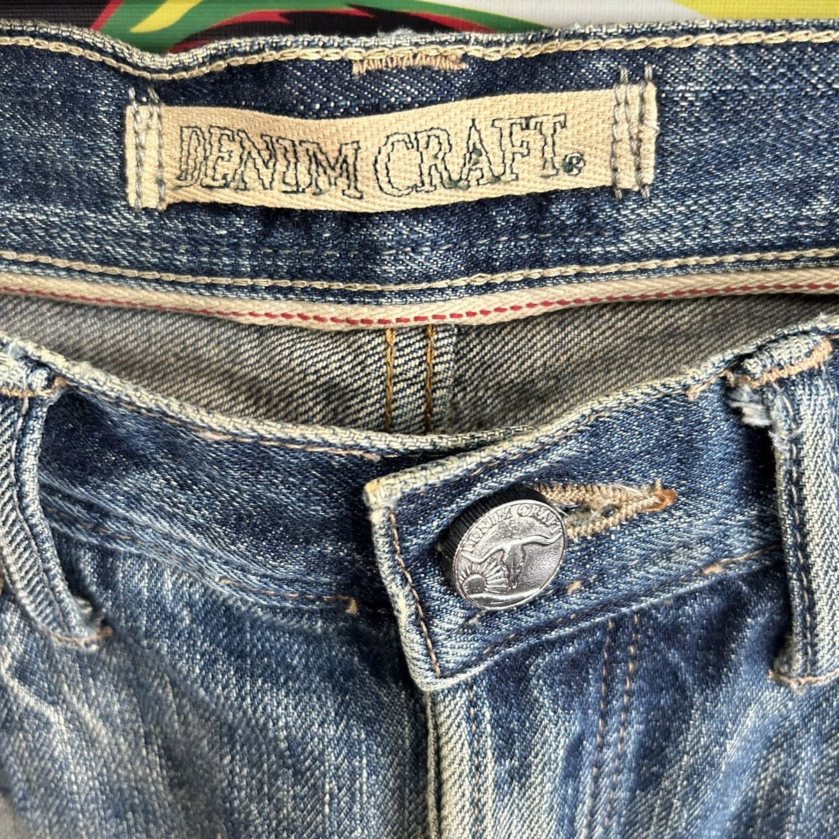 Vintage Vintage Denim Craft Selvedge Distressed Denim Size US 31 - 9 Thumbnail
