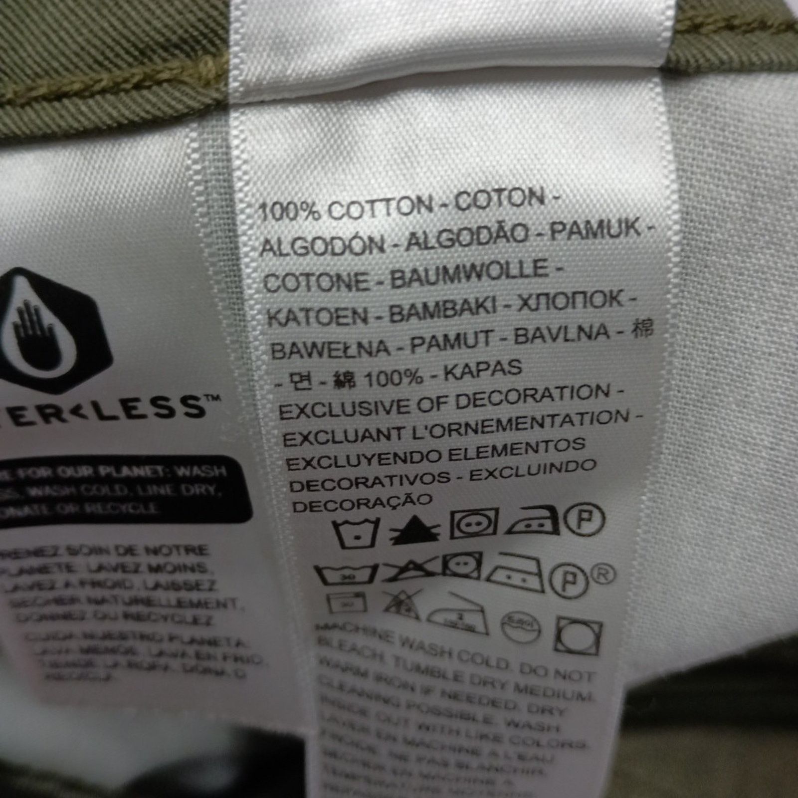 Levi's Levi's Women '94 Baggy Cargo Pants Size 24x32 Green Mid Rise Size 24" / US 00 / IT 34 - 5 Thumbnail
