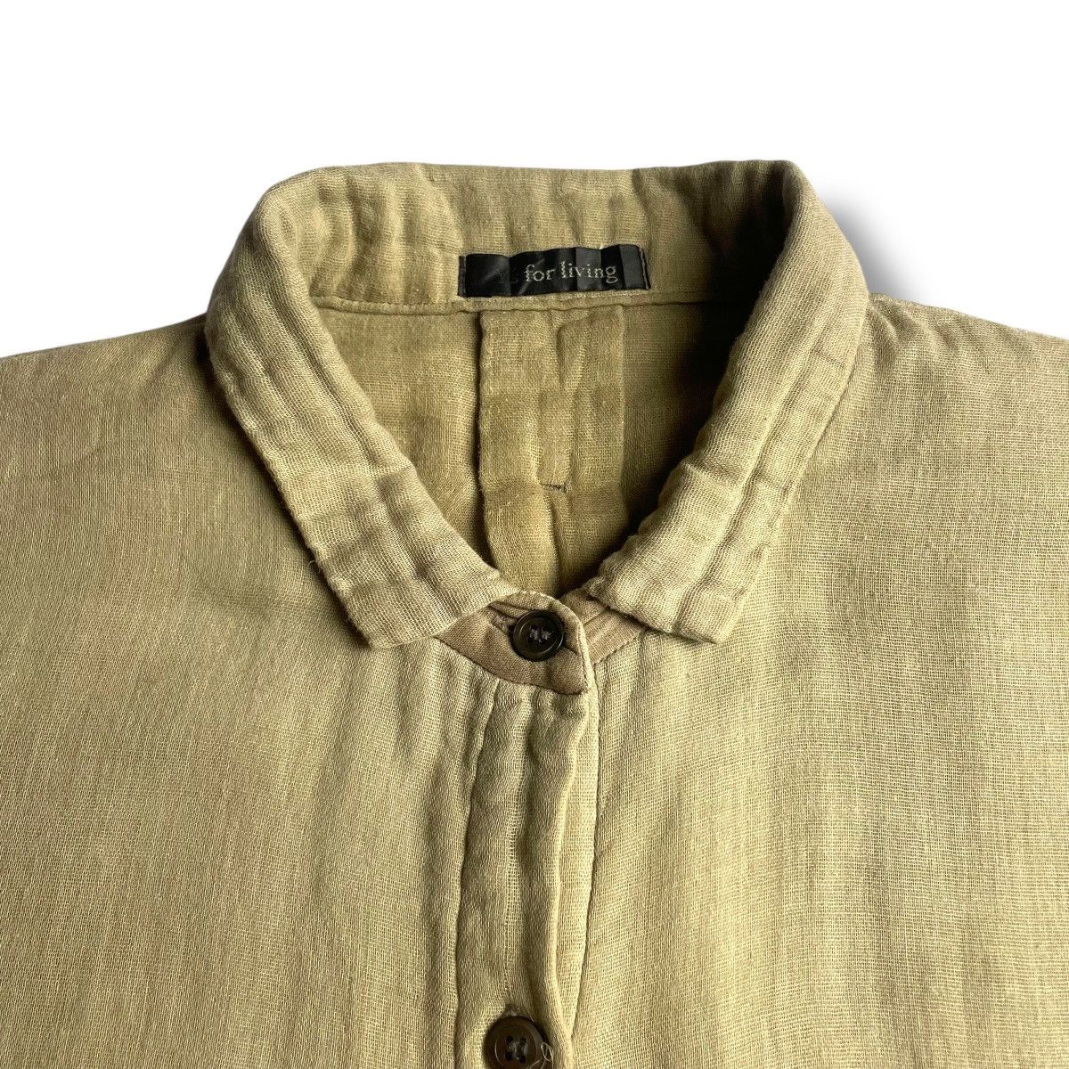 Yohji Yamamoto 🇯🇵 YOHJI YAMAMOTO Y'S FOR LIVING SHIRT BLOUSE Size XL / US 12-14 / IT 48-50 - 7 Thumbnail