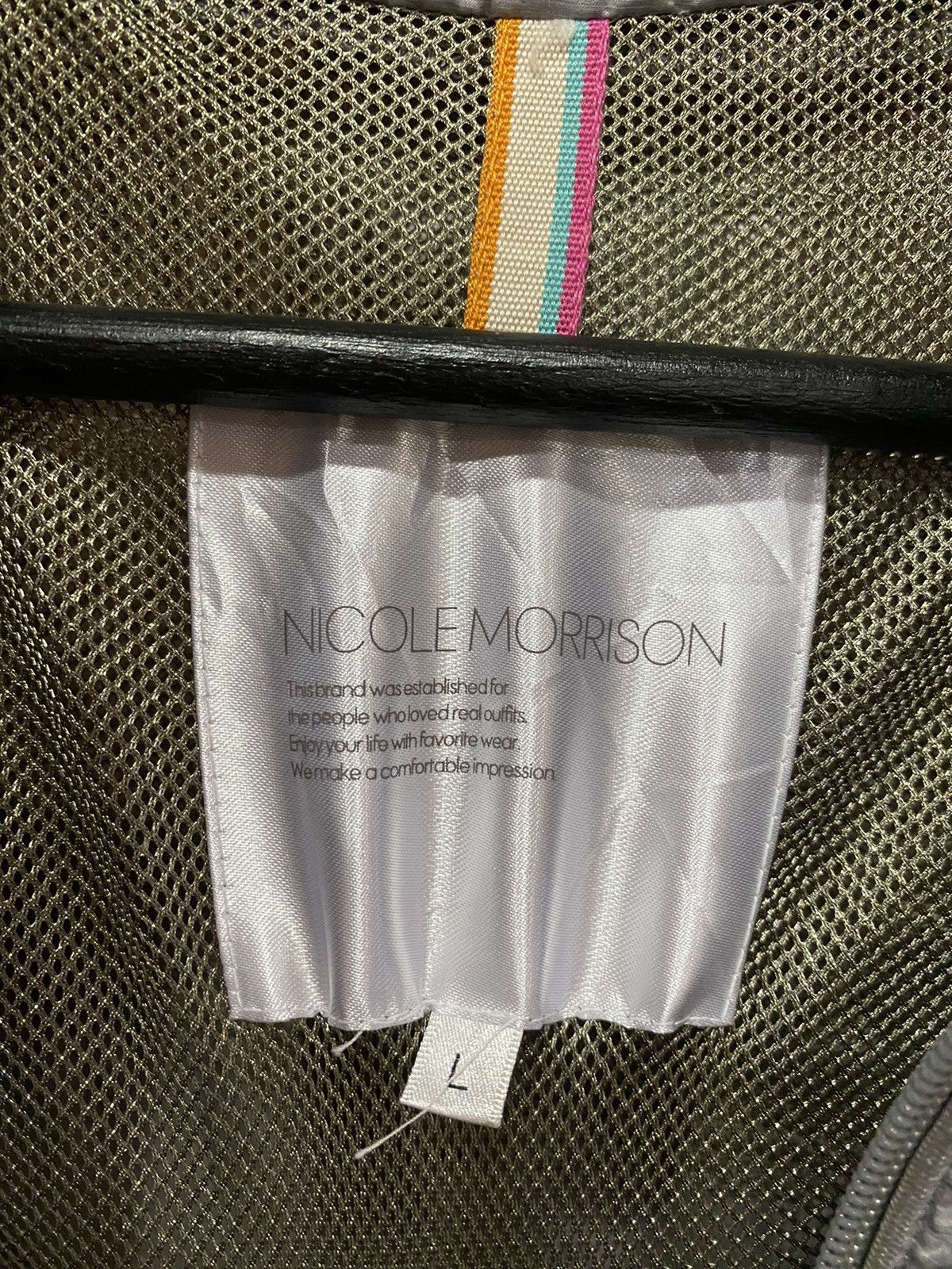 Other Nicole Morrison Lightweight Windbreaker Urban Casual Jacket Size US L / EU 52-54 / 3 - 6 Thumbnail